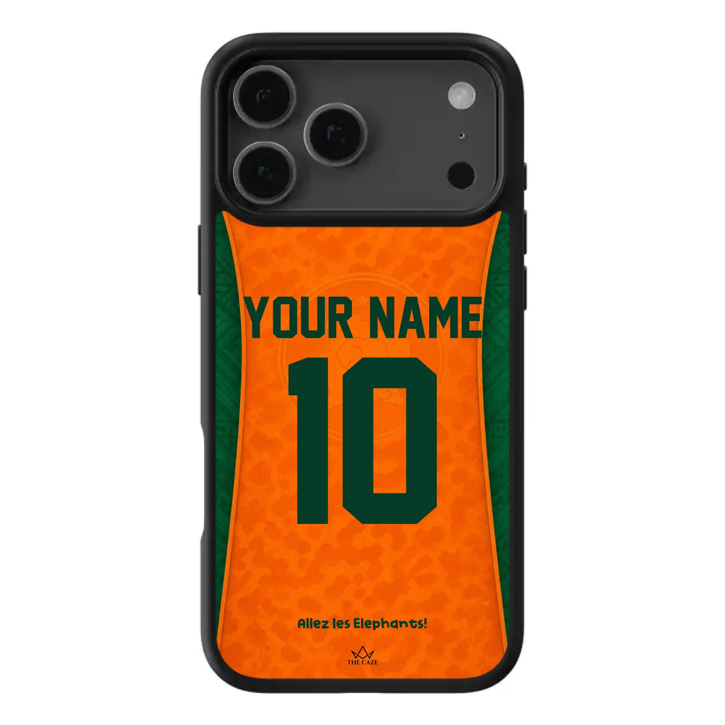 Ivory Coast football Jersey iPhone Case