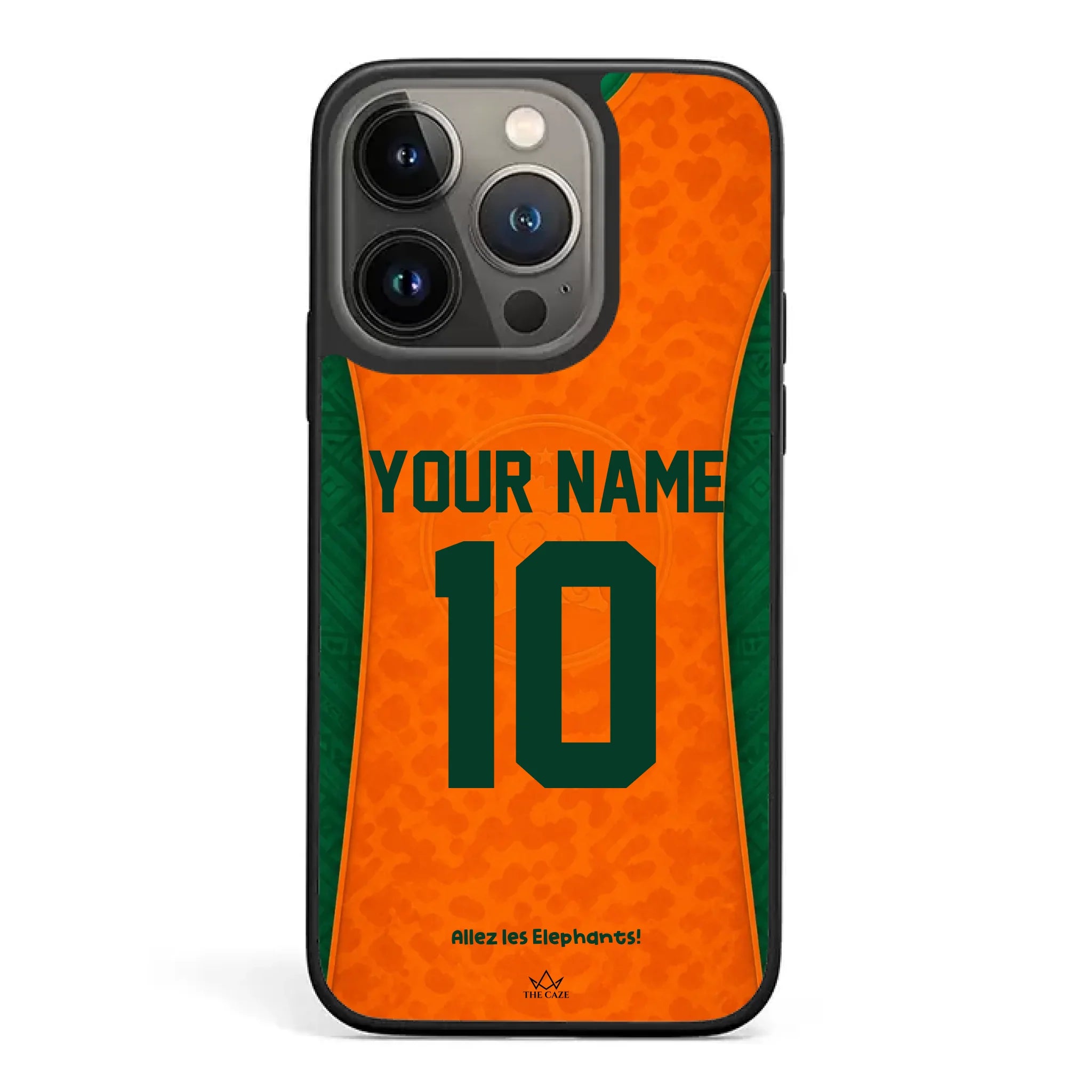 Ivory Coast football Jersey iPhone Case