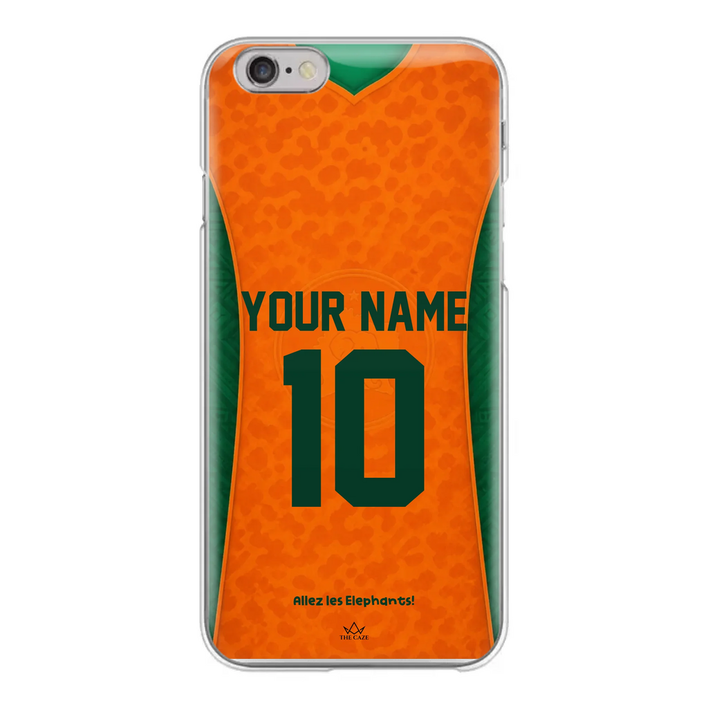 Ivory Coast football Jersey iPhone Case