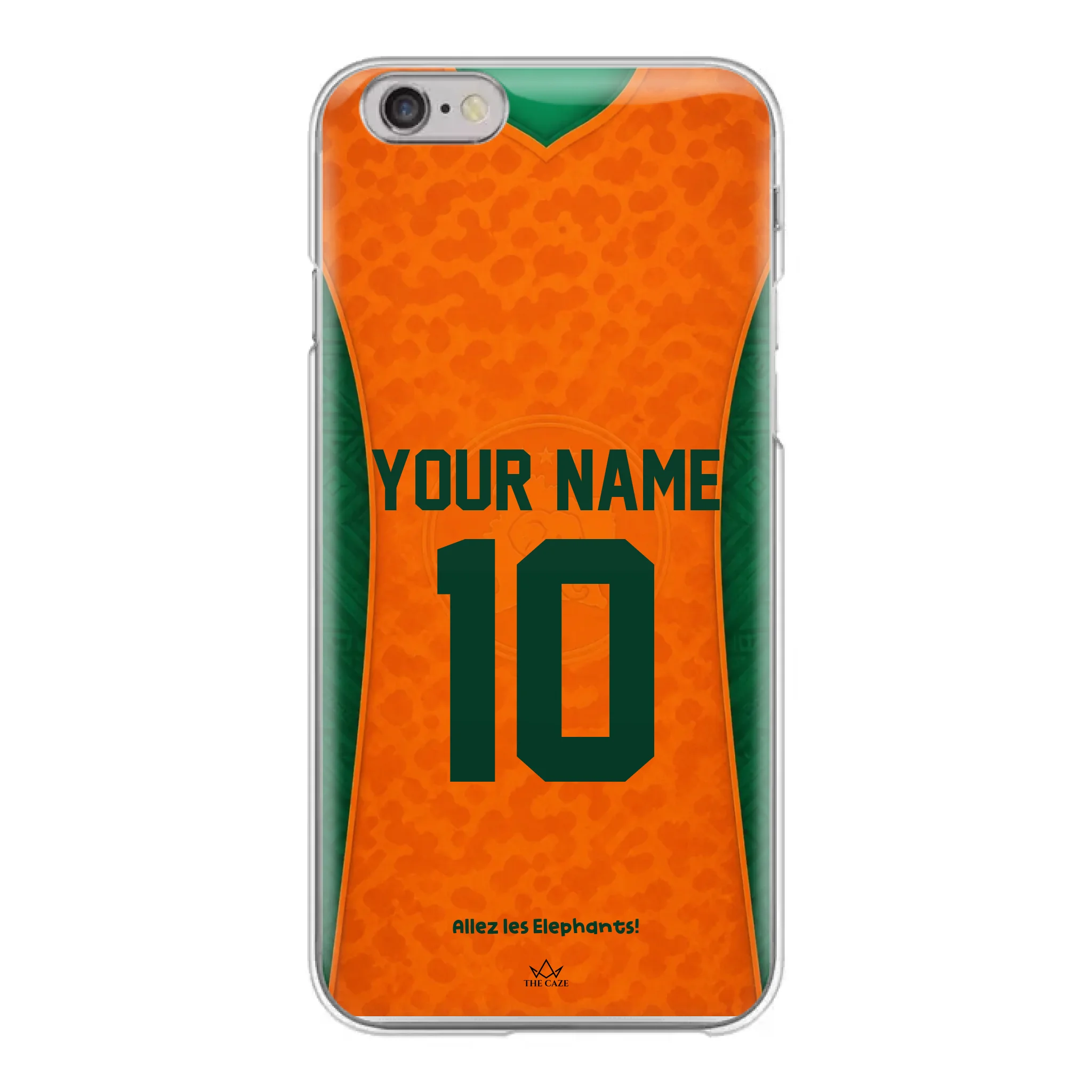 Ivory Coast football Jersey iPhone Case