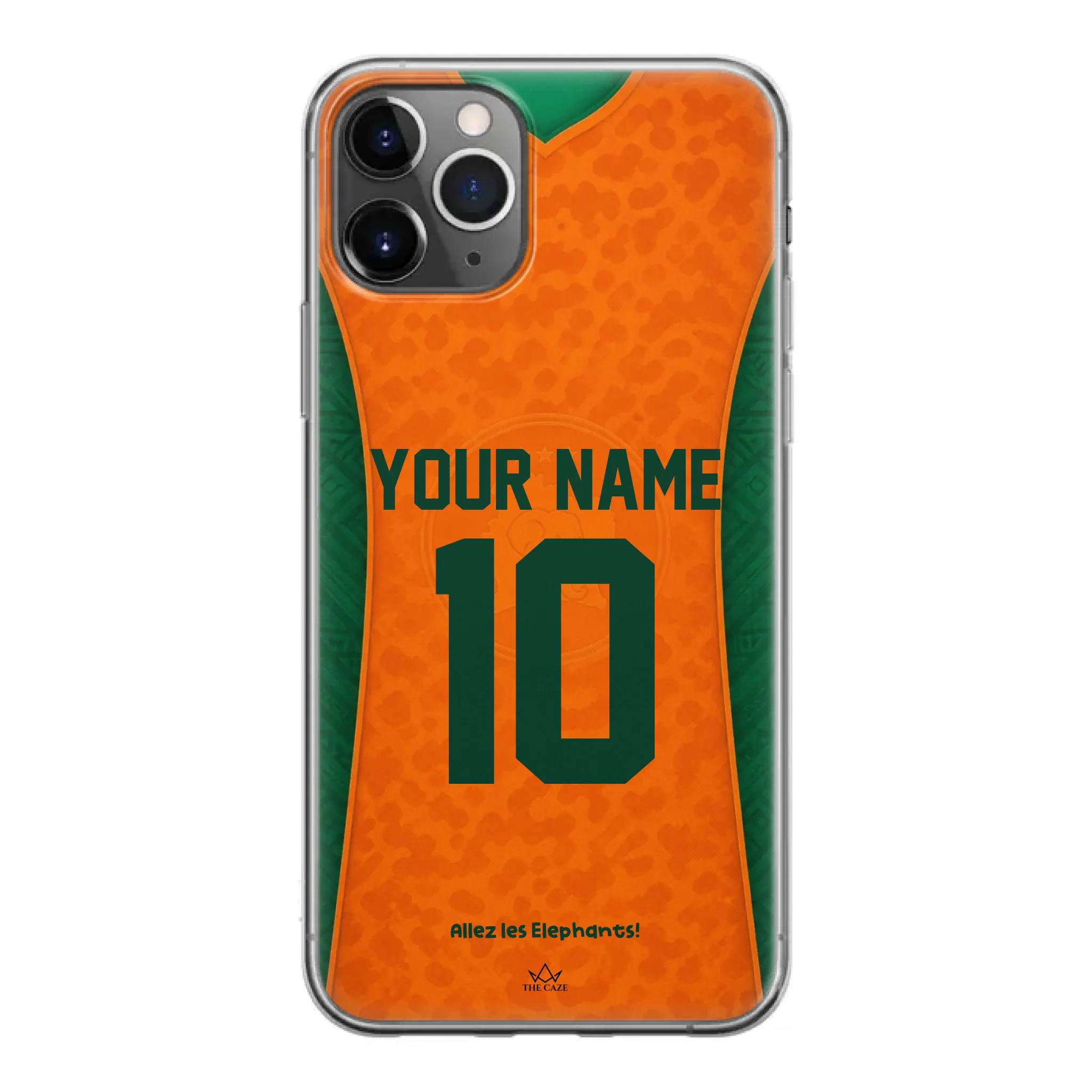 Ivory Coast football Jersey iPhone Case