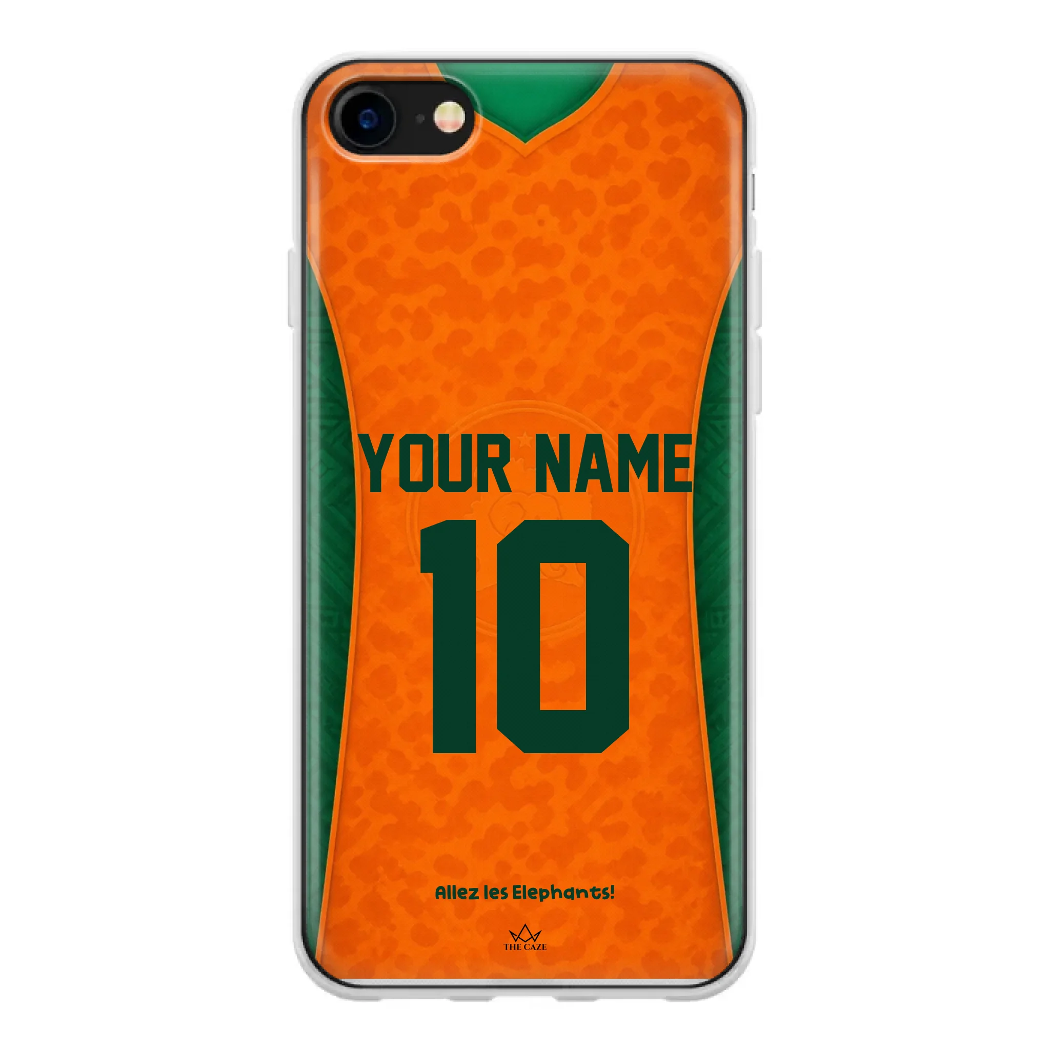 Ivory Coast football Jersey iPhone Case