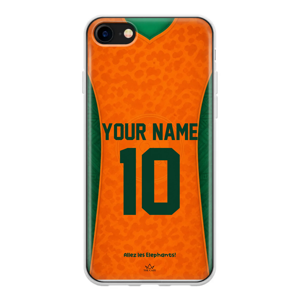 Ivory Coast football Jersey iPhone Case