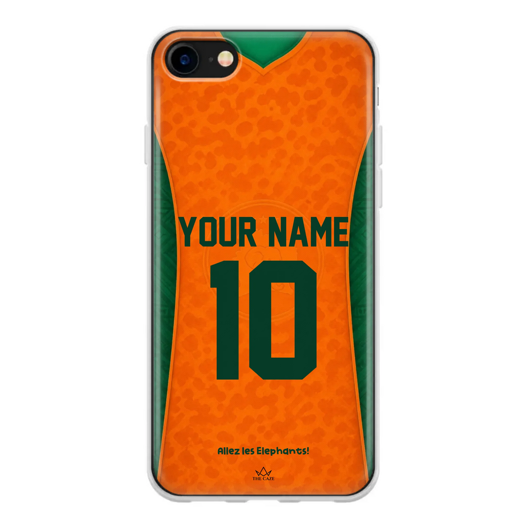 Ivory Coast football Jersey iPhone Case