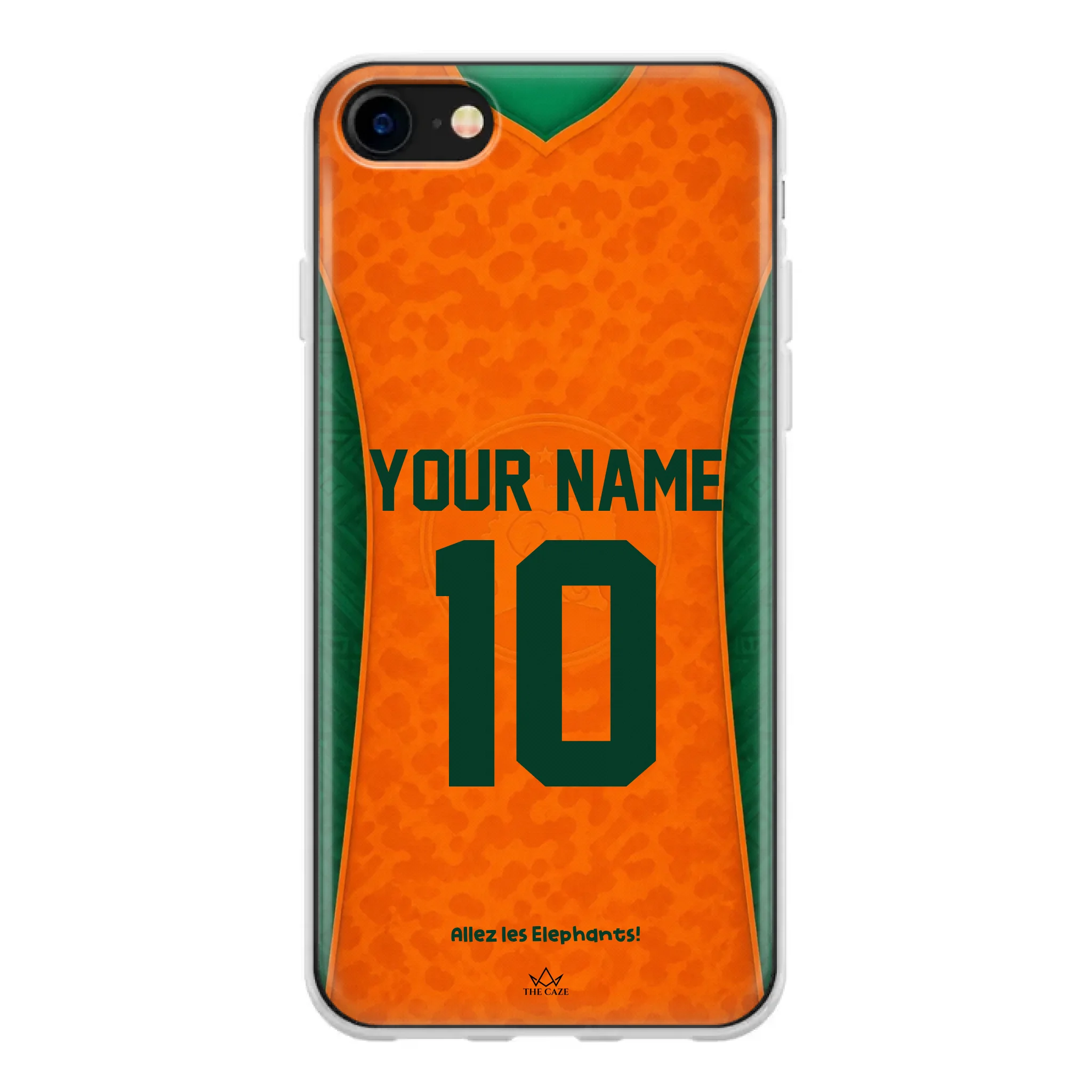 Ivory Coast football Jersey iPhone Case