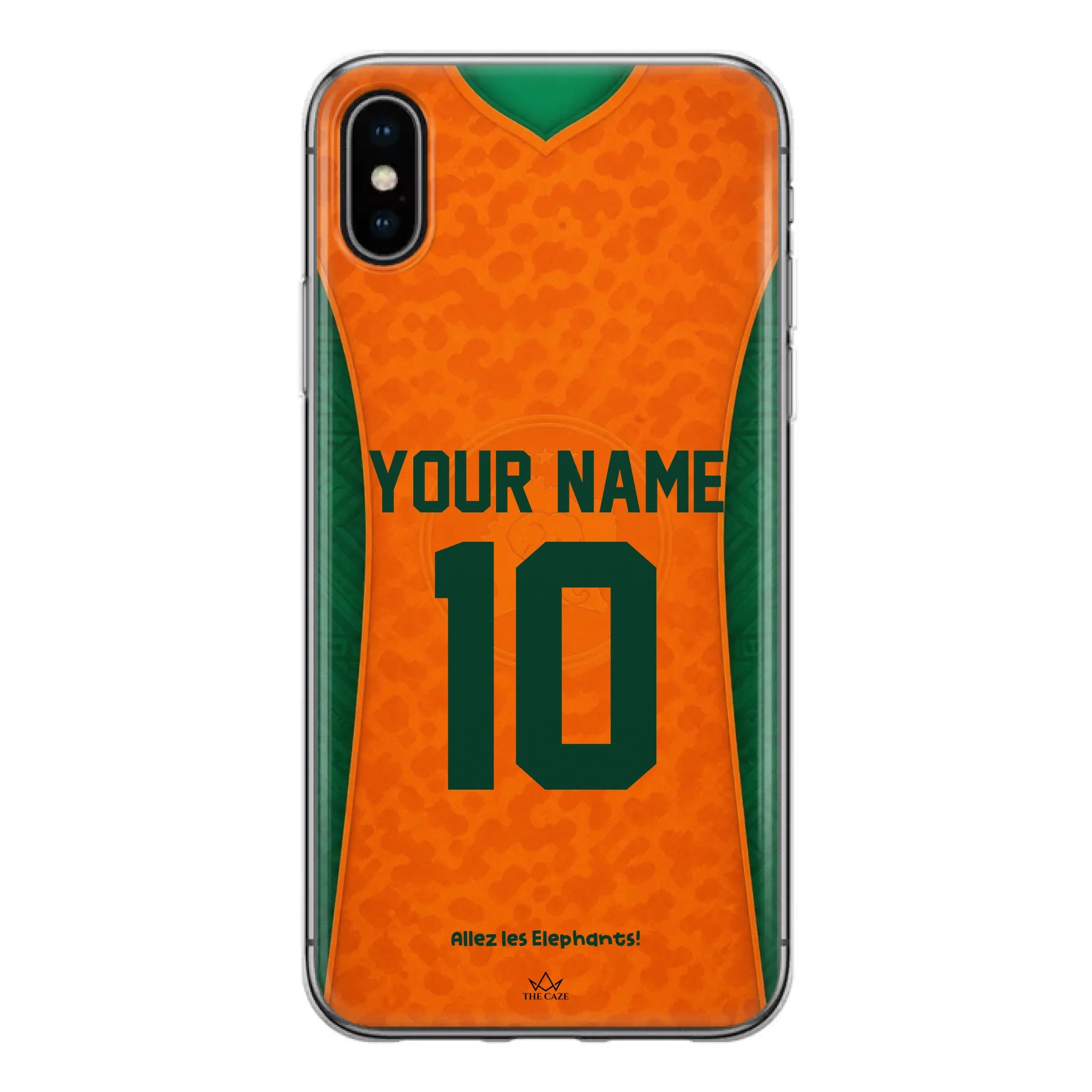 Ivory Coast football Jersey iPhone Case