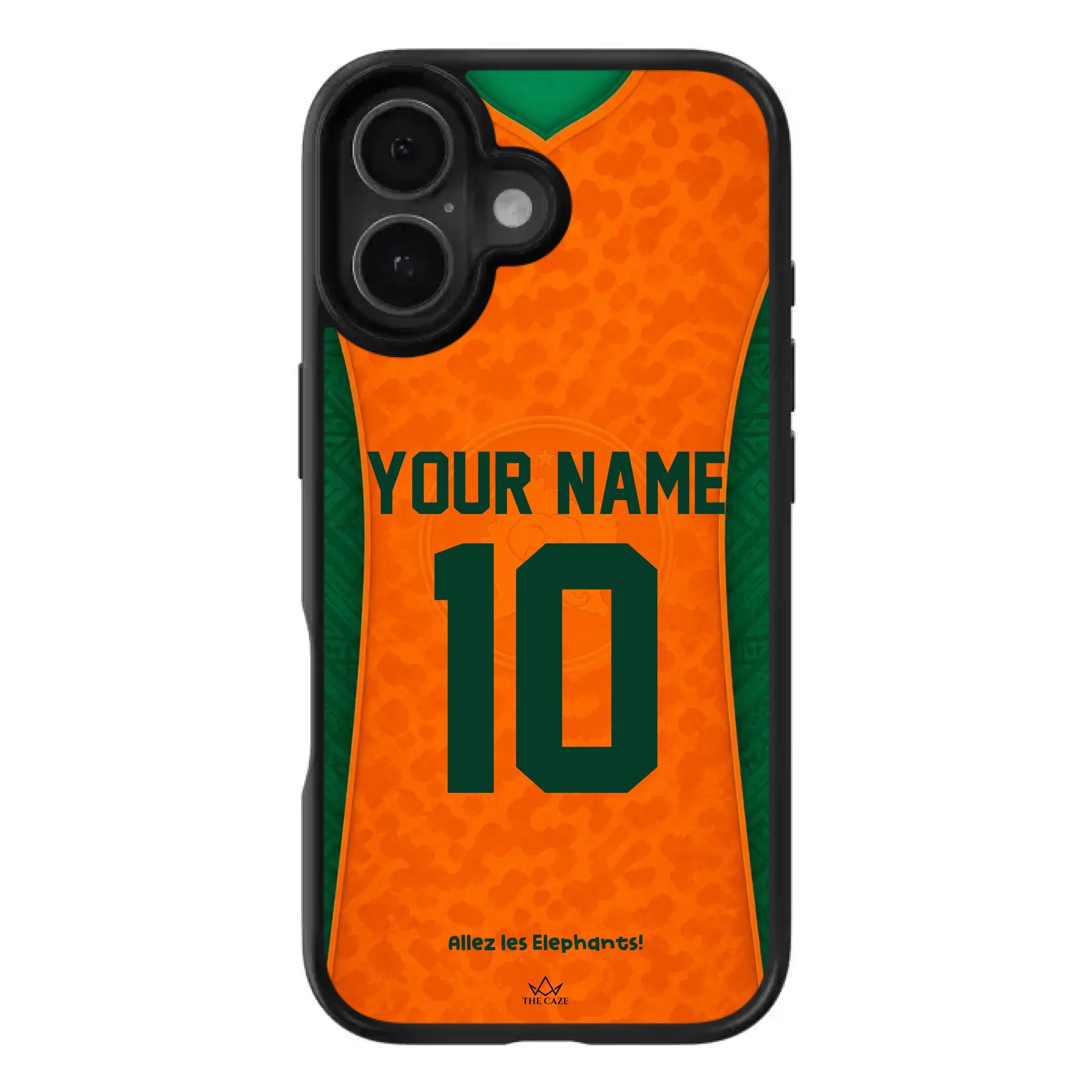 Ivory Coast football Jersey iPhone Case