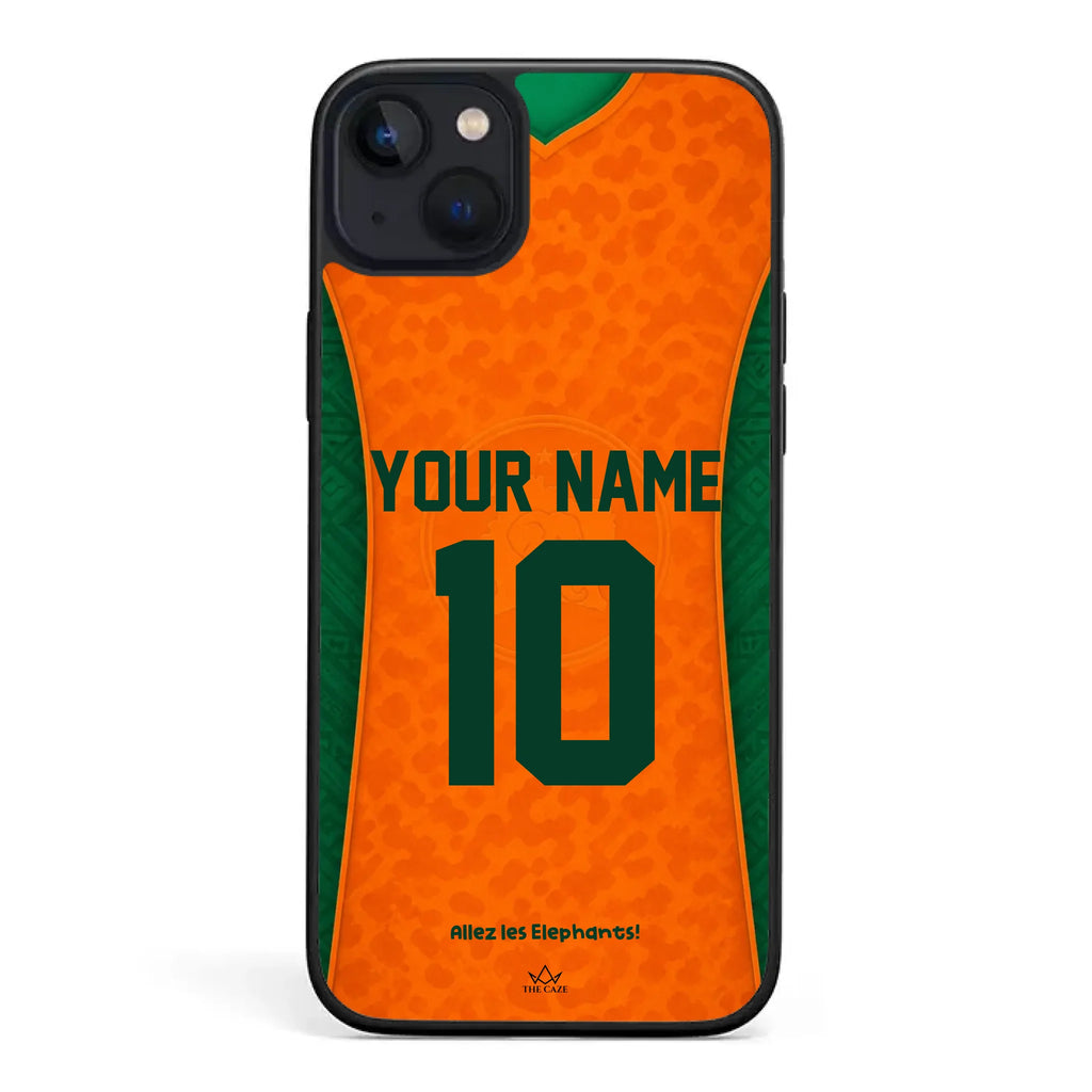 Ivory Coast football Jersey iPhone Case