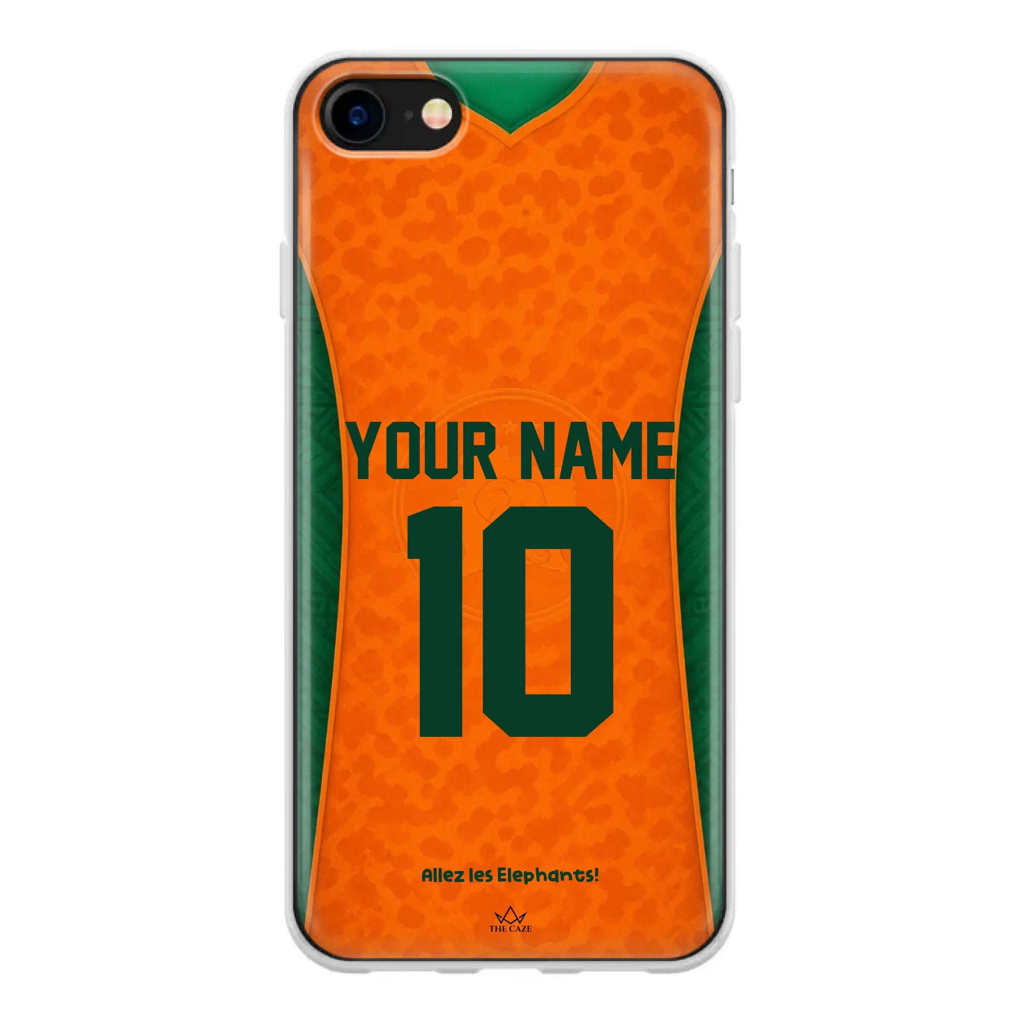 Ivory Coast football Jersey iPhone Case