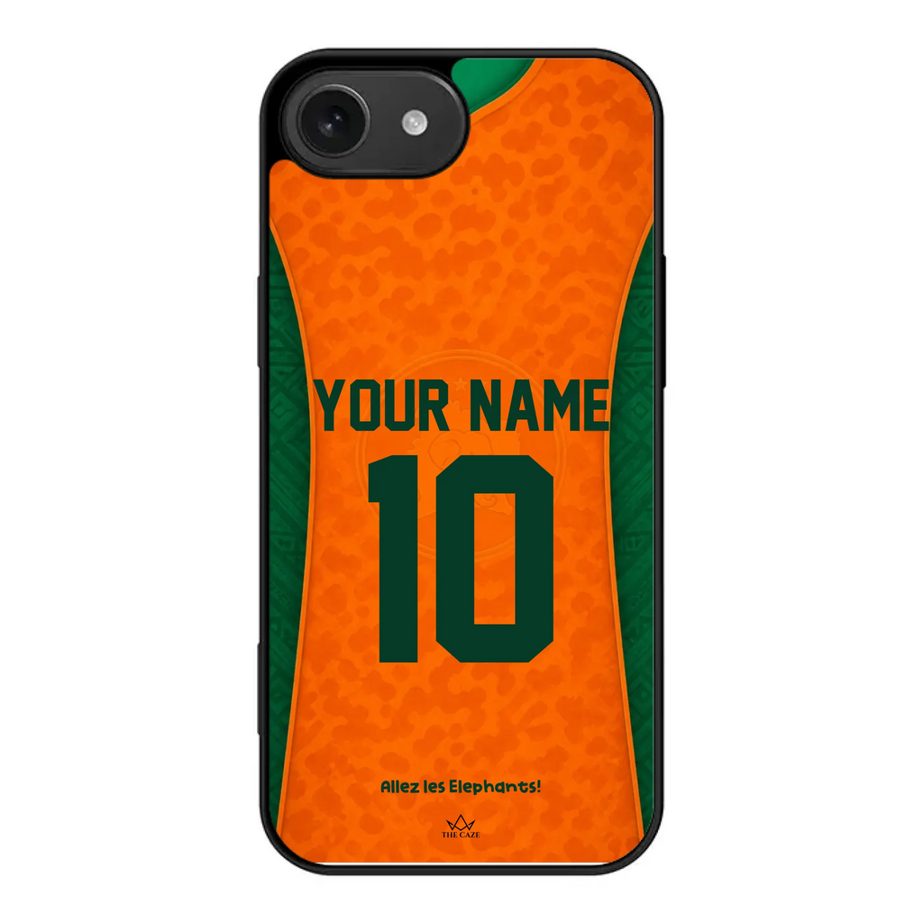 Ivory Coast football Jersey iPhone Case