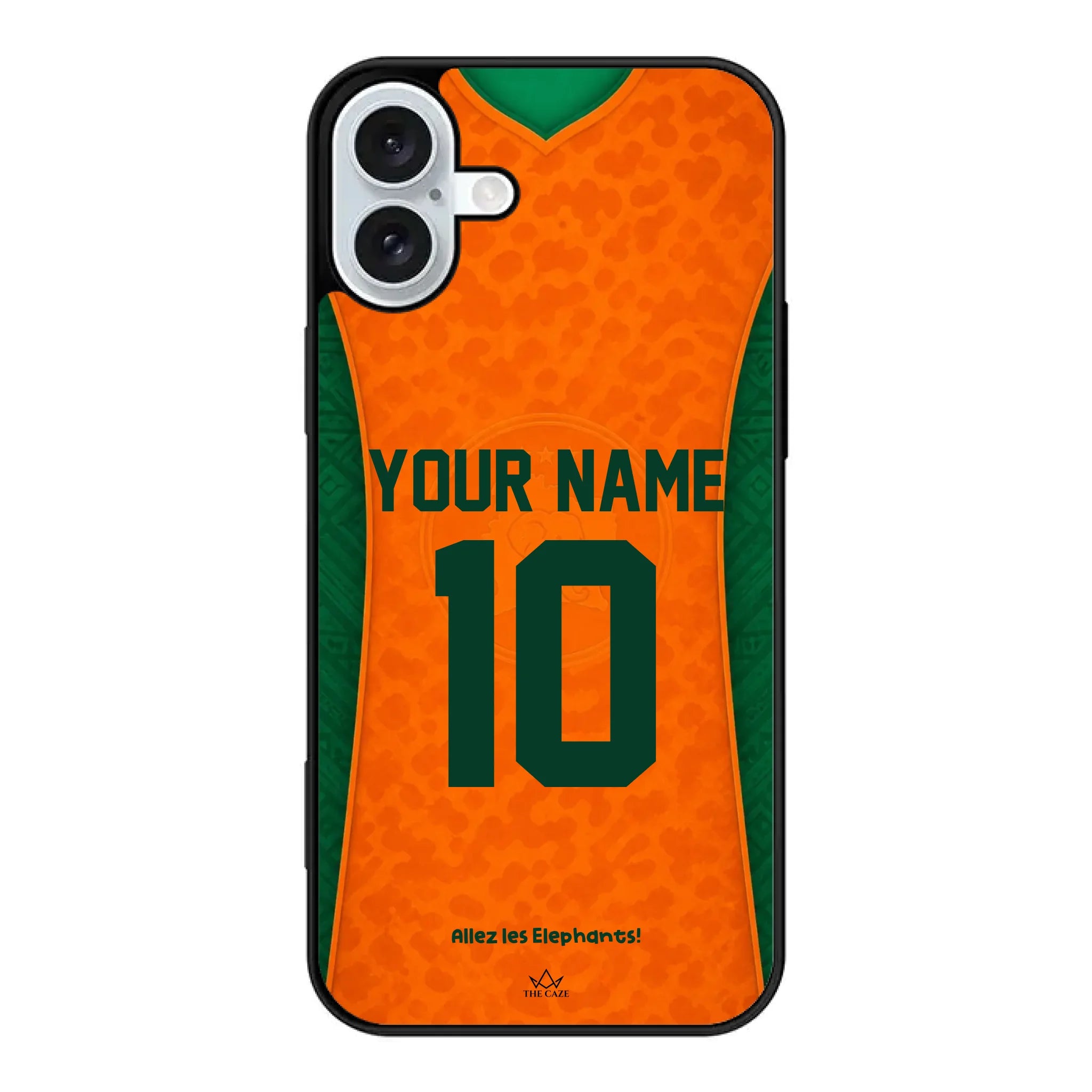 Ivory Coast football Jersey iPhone Case