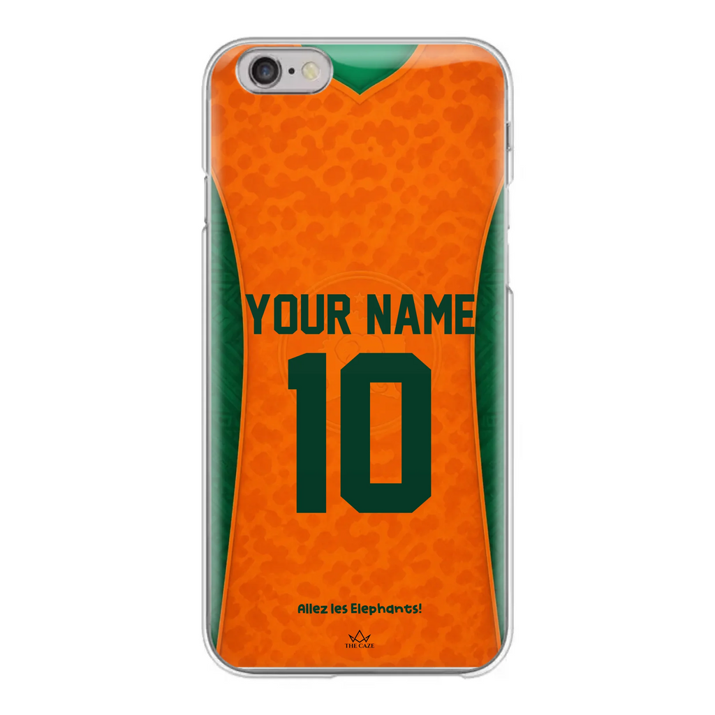 Ivory Coast football Jersey iPhone Case