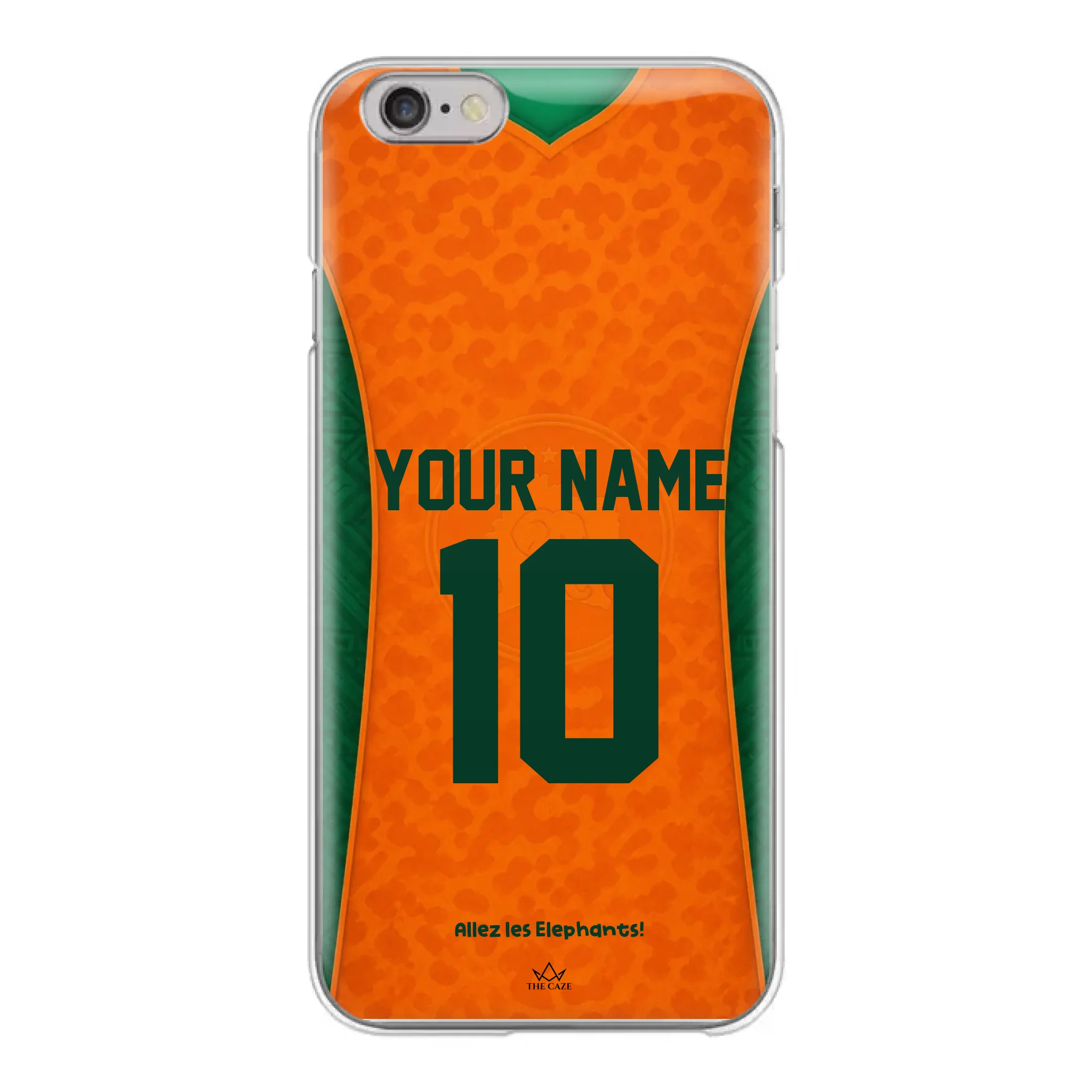 Ivory Coast football Jersey iPhone Case