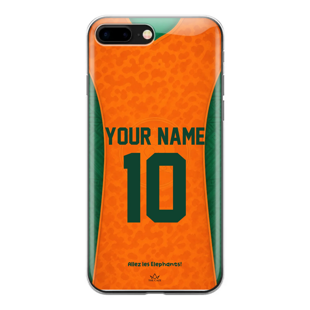 Ivory Coast football Jersey iPhone Case