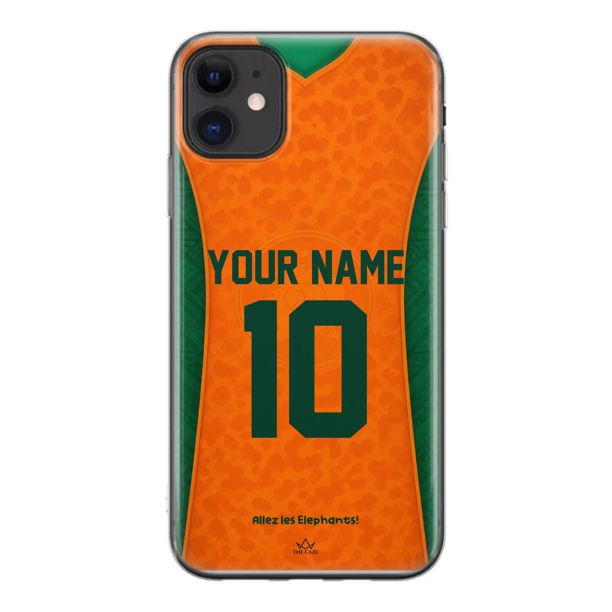 Ivory Coast football Jersey iPhone Case