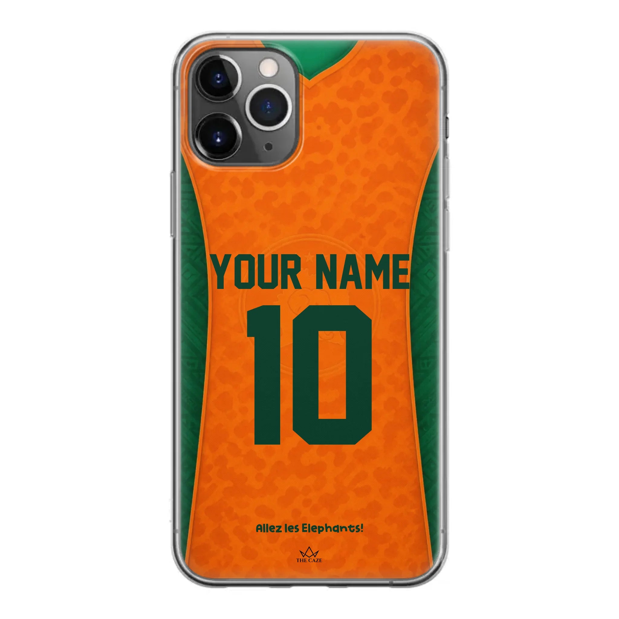 Ivory Coast football Jersey iPhone Case