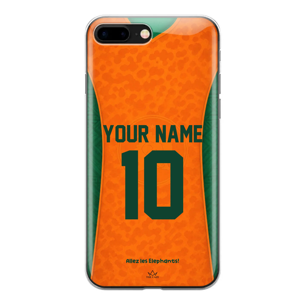 Ivory Coast football Jersey iPhone Case