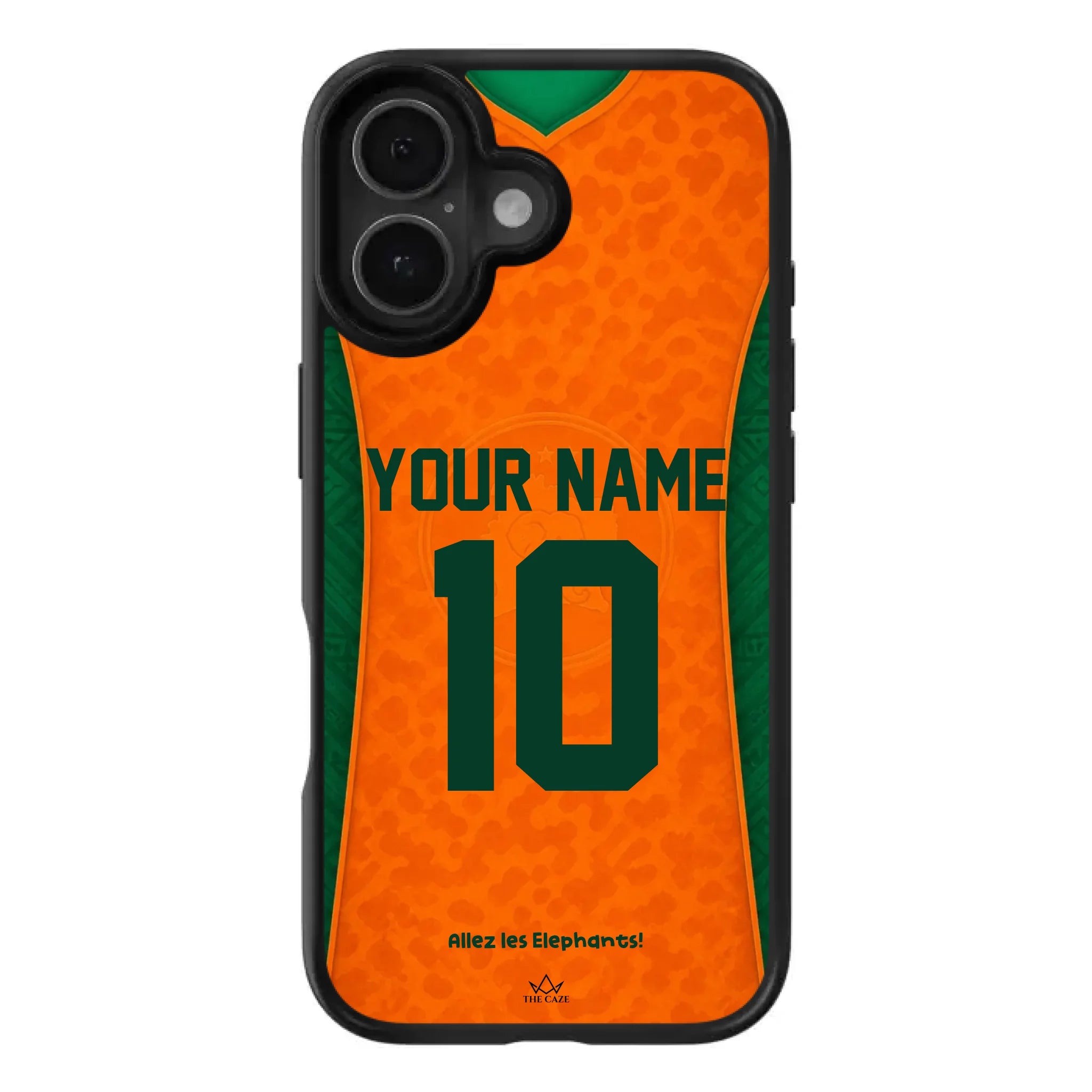 Ivory Coast football Jersey iPhone Case