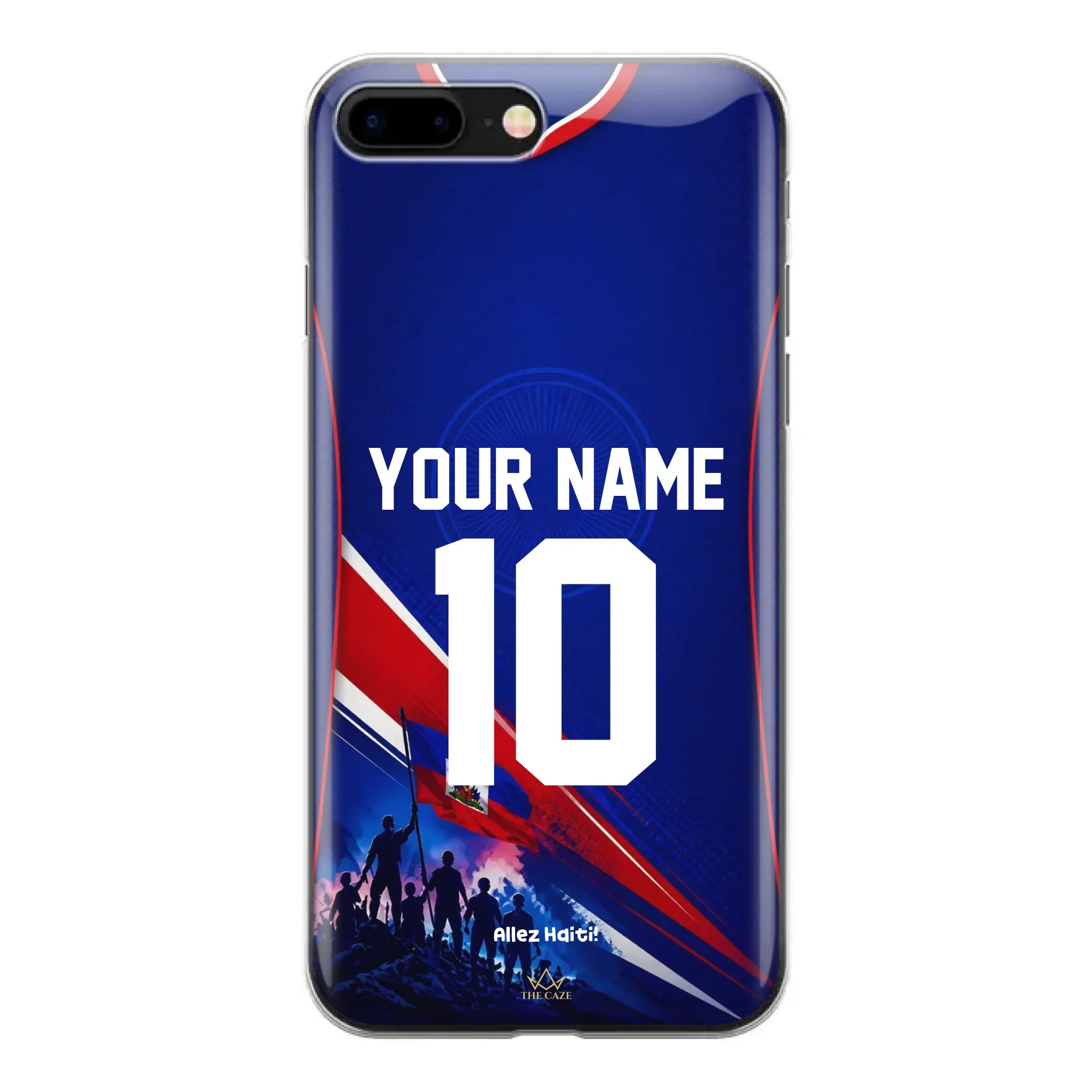 Haiti football Jersey iPhone Case