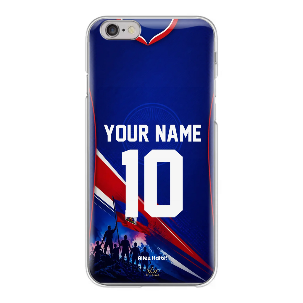 Haiti football Jersey iPhone Case