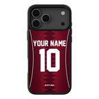 Funda para iPhone de la camiseta de fútbol de Catar