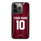 Funda para iPhone de la camiseta de fútbol de Catar