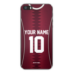 Funda para iPhone de la camiseta de fútbol de Catar