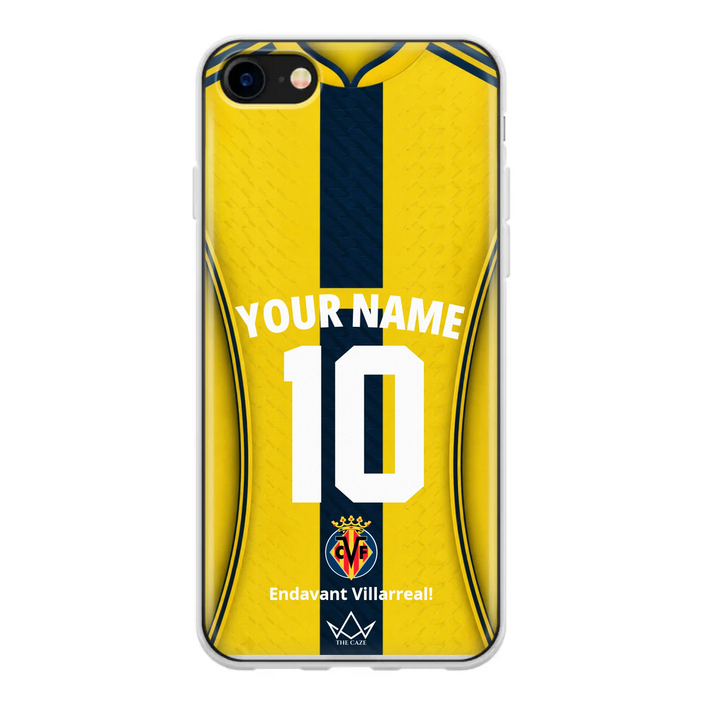 Coque Iphone personnalisée football Villarreal CF