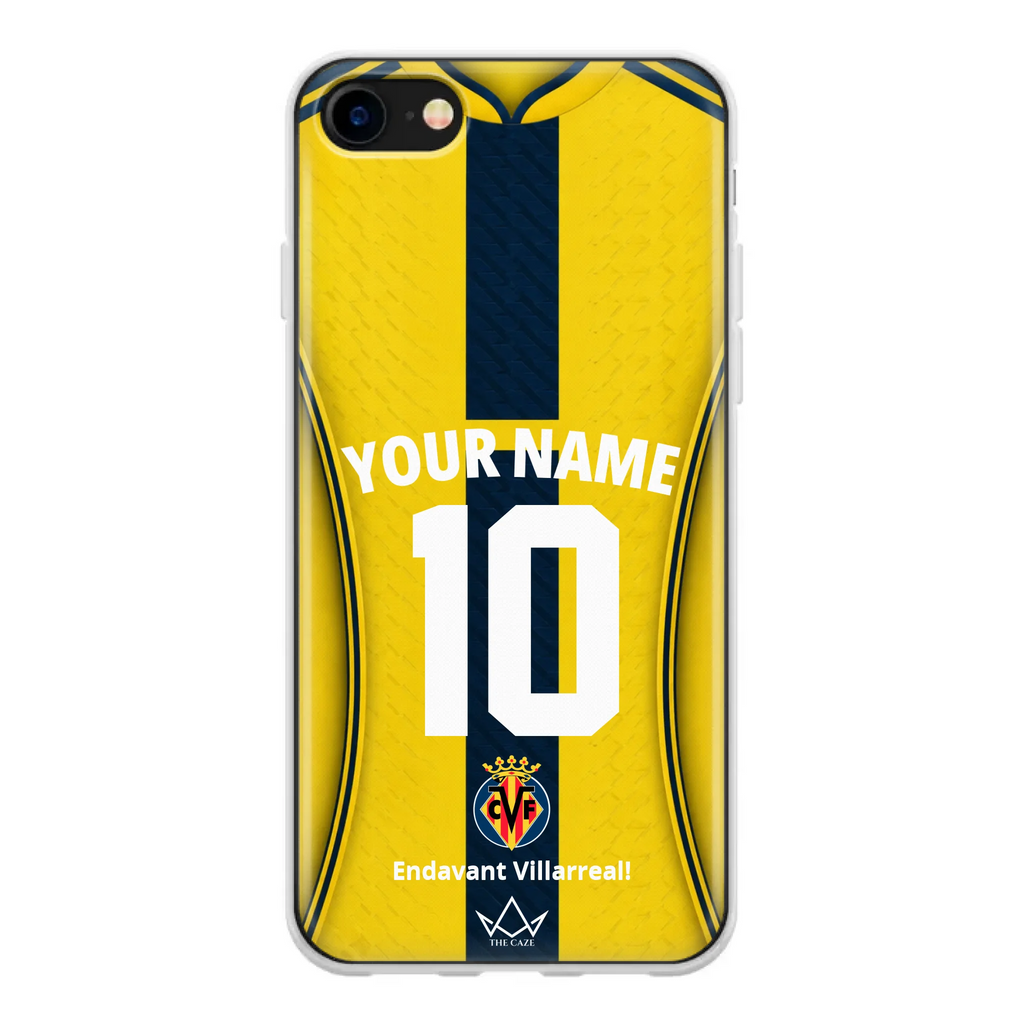 Coque Iphone personnalisée football Villarreal CF