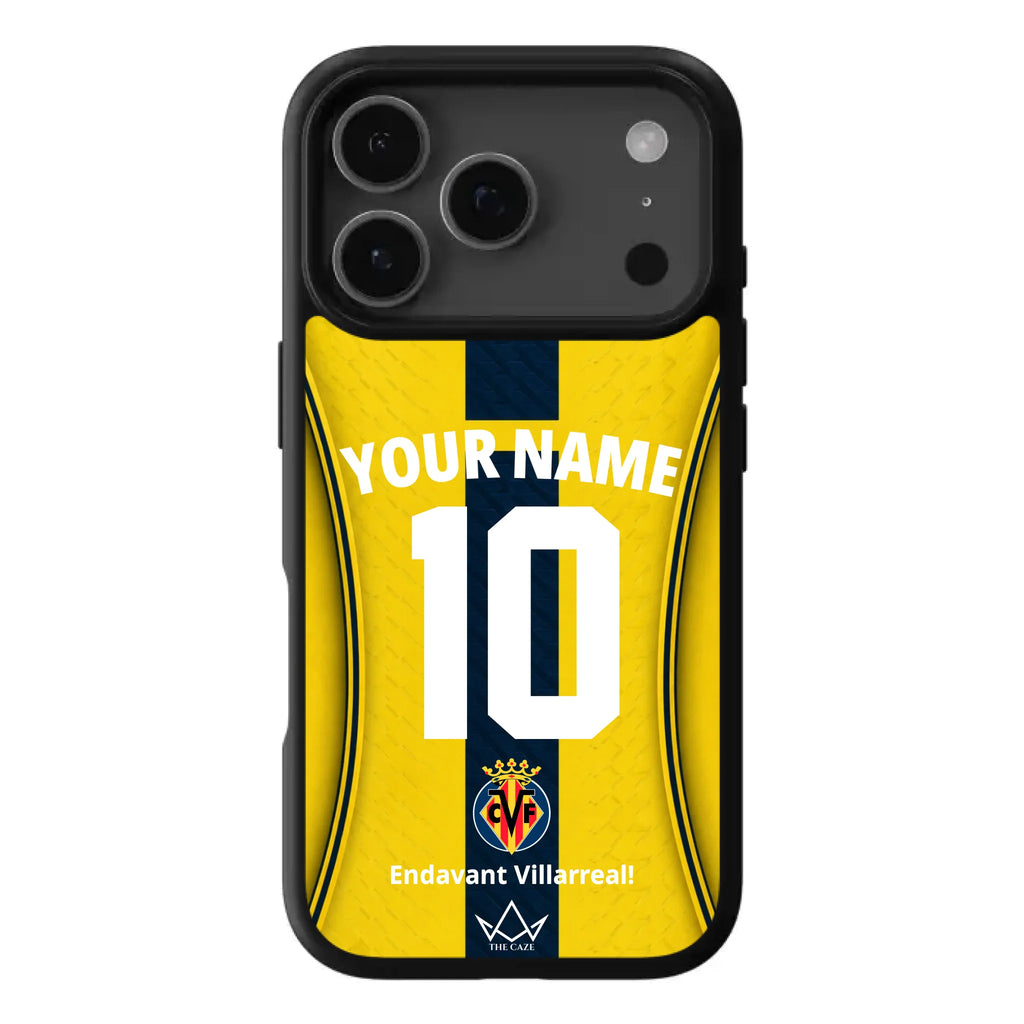 Coque Iphone personnalisée football Villarreal CF