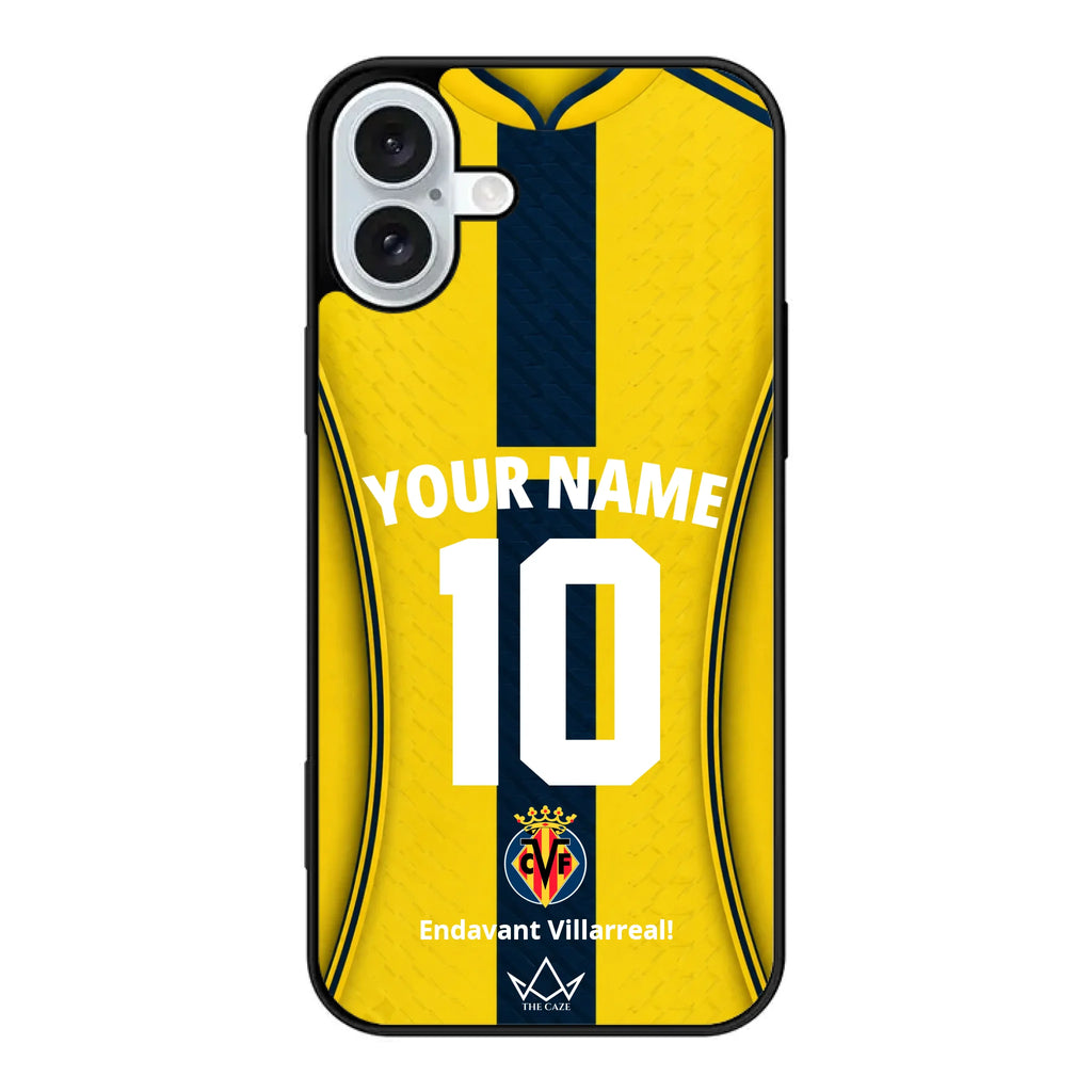 Coque Iphone personnalisée football Villarreal CF