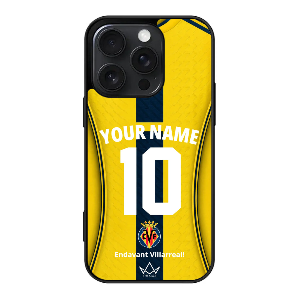 Coque Iphone personnalisée football Villarreal CF