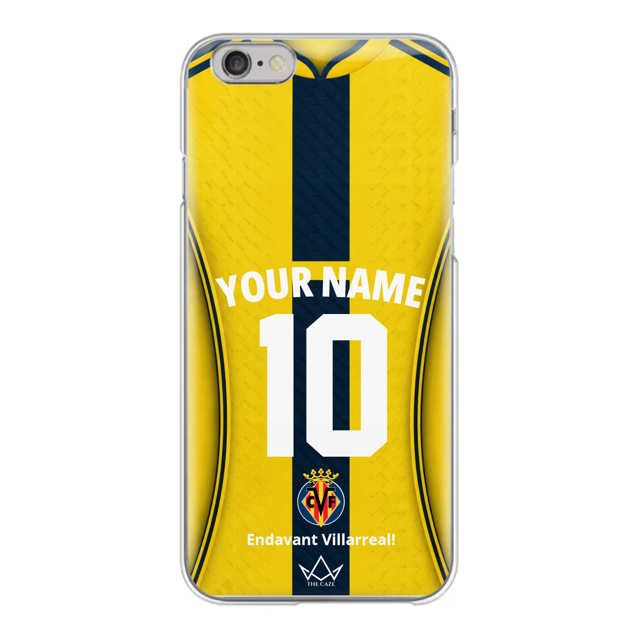 Coque Iphone personnalisée football Villarreal CF