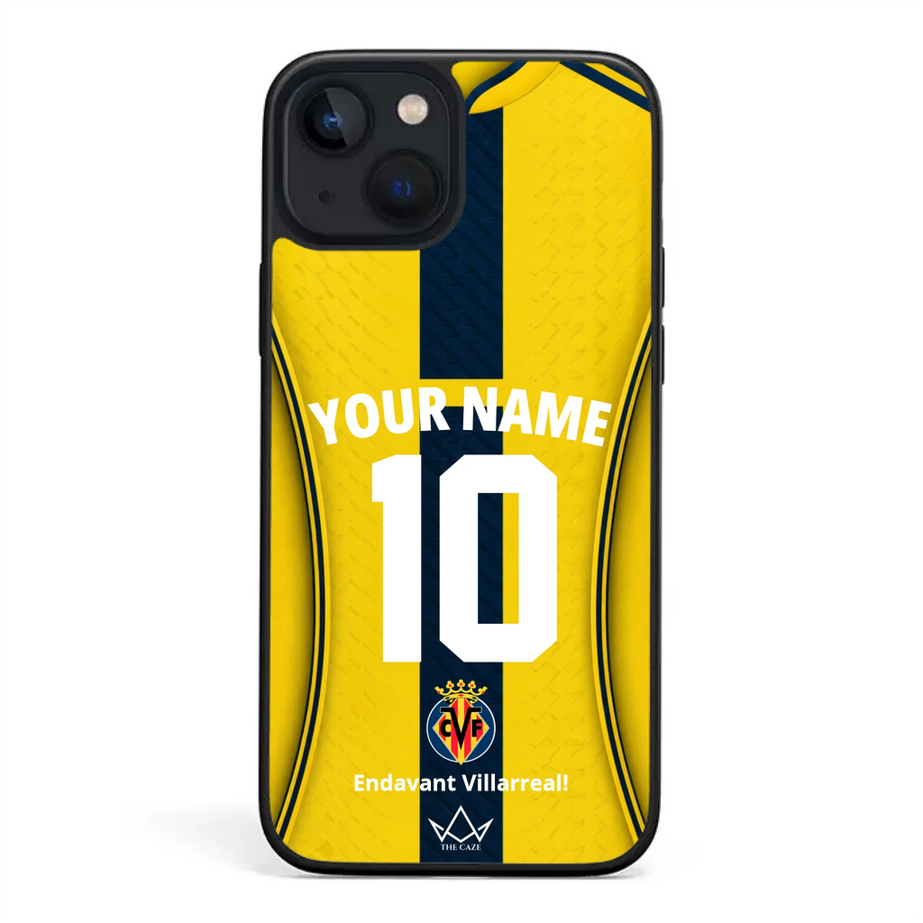 Coque Iphone personnalisée football Villarreal CF