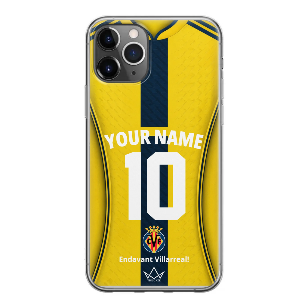 Coque Iphone personnalisée football Villarreal CF