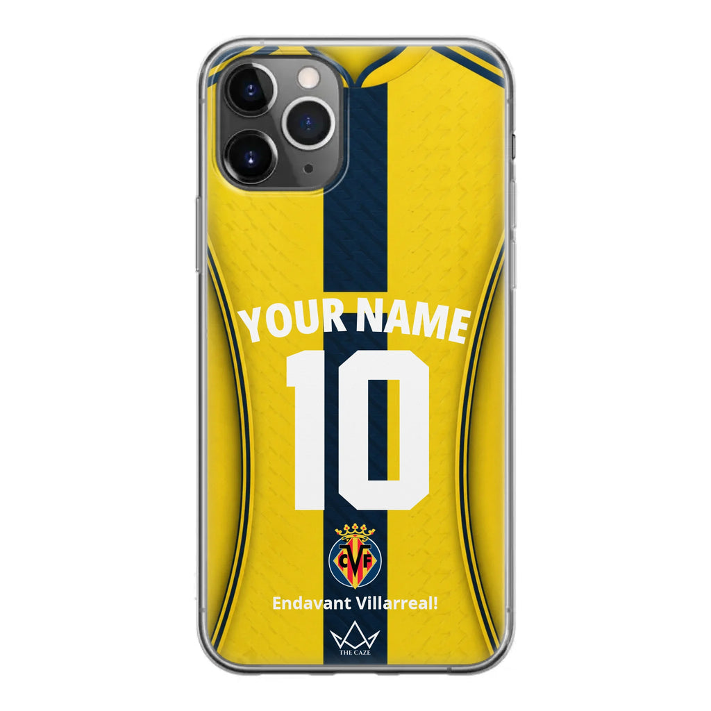 Coque Iphone personnalisée football Villarreal CF