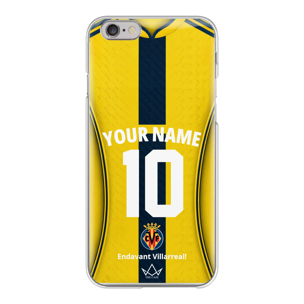 Coque Iphone personnalisée football Villarreal CF