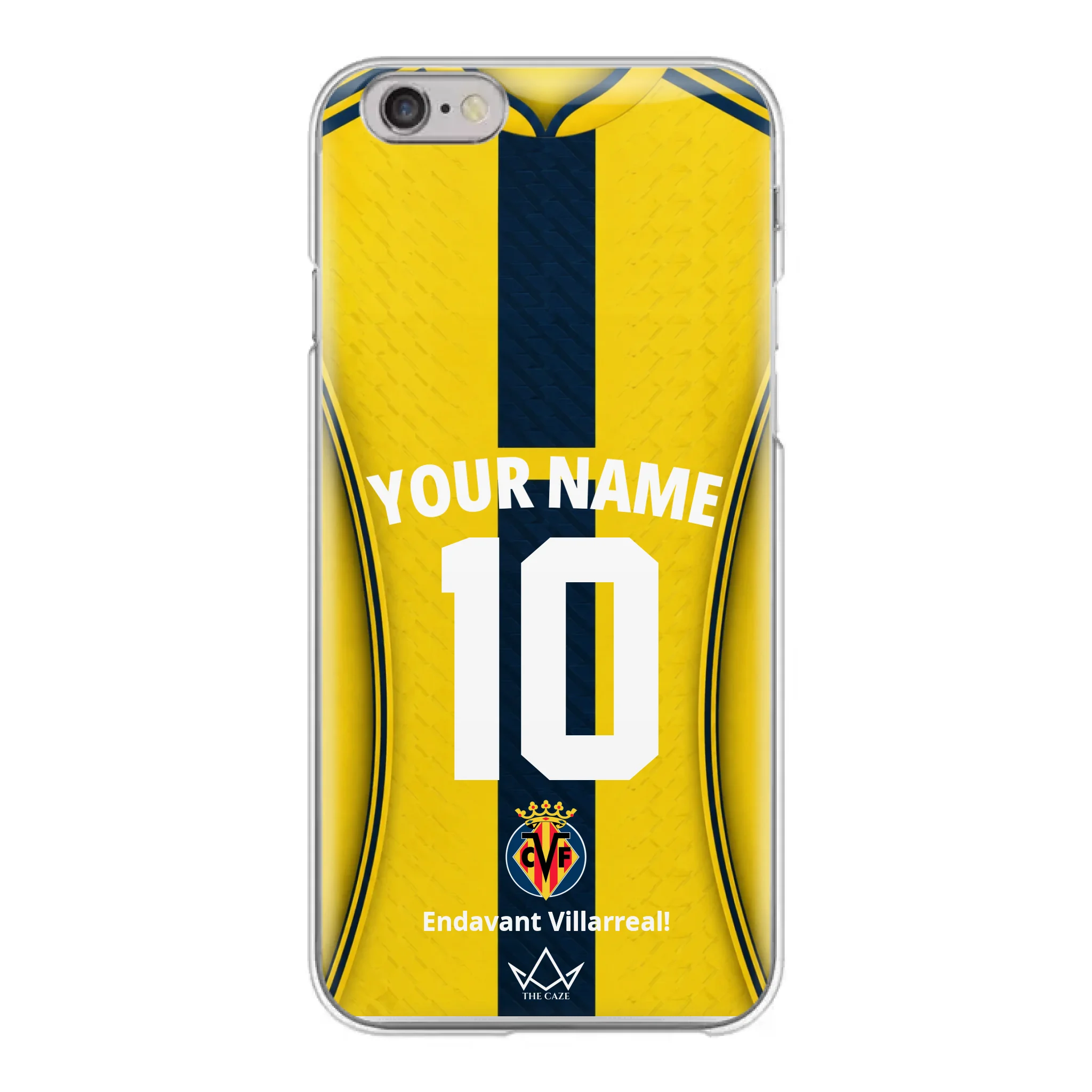 Coque Iphone personnalisée football Villarreal CF
