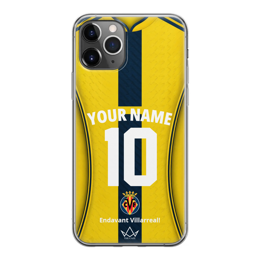 Coque Iphone personnalisée football Villarreal CF