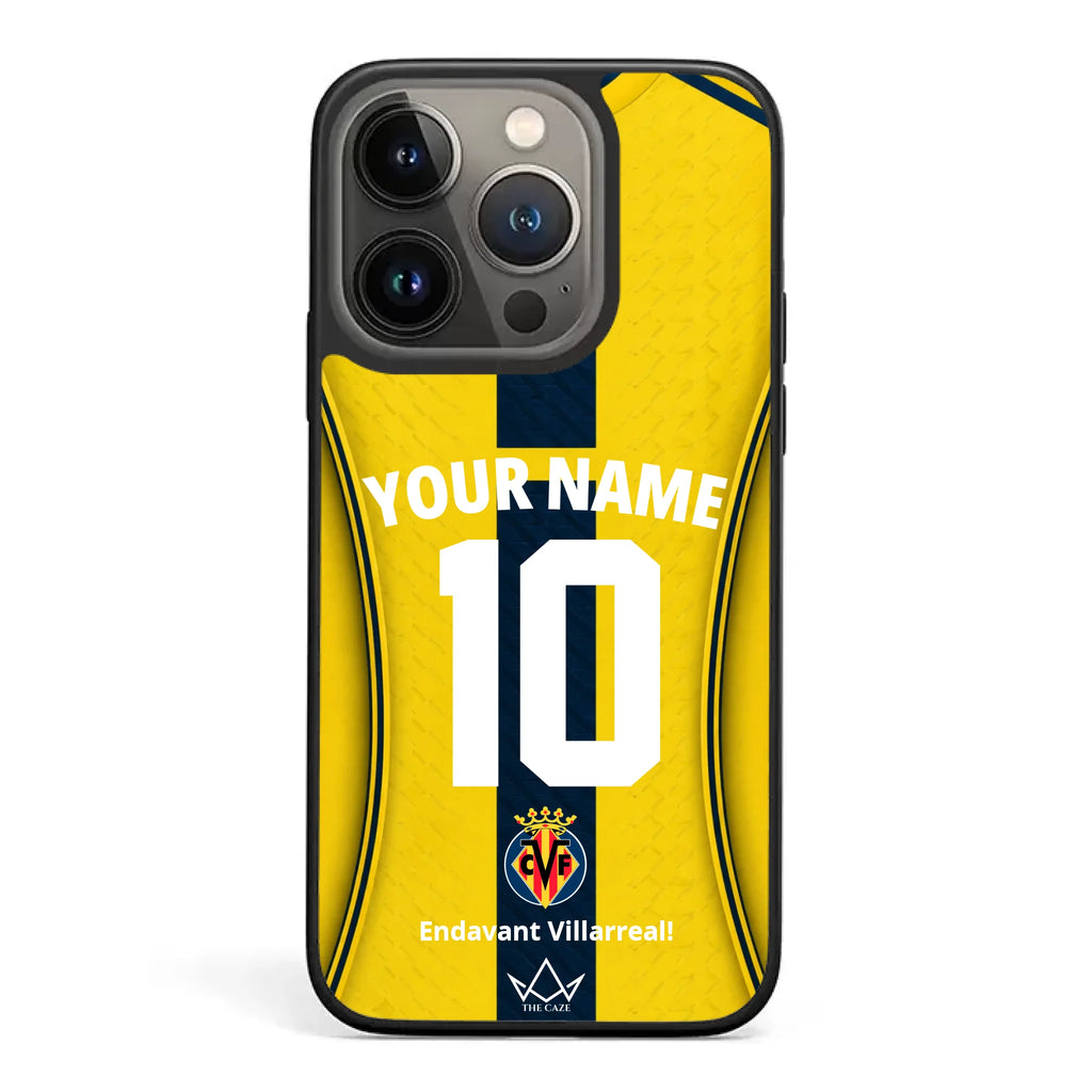 Coque Iphone personnalisée football Villarreal CF
