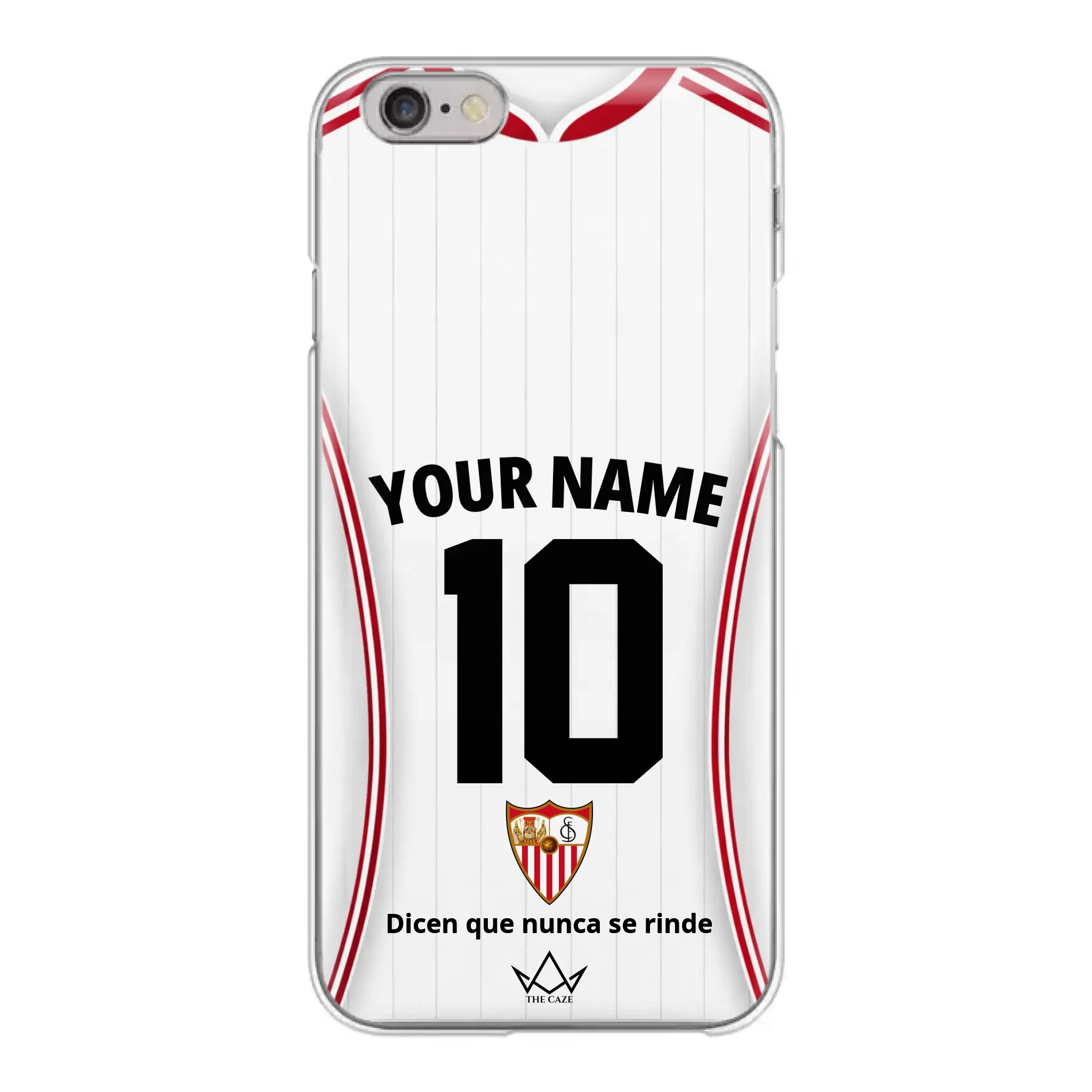 Funda de iPhone personalizada de fútbol del Sevilla FC