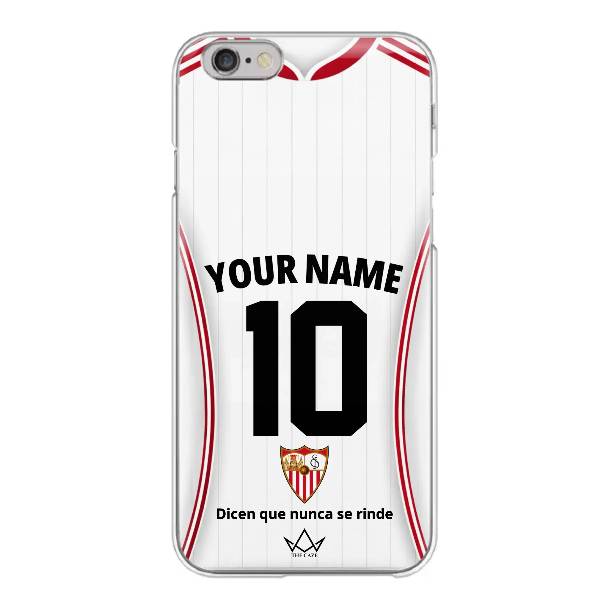 Funda de iPhone personalizada de fútbol del Sevilla FC