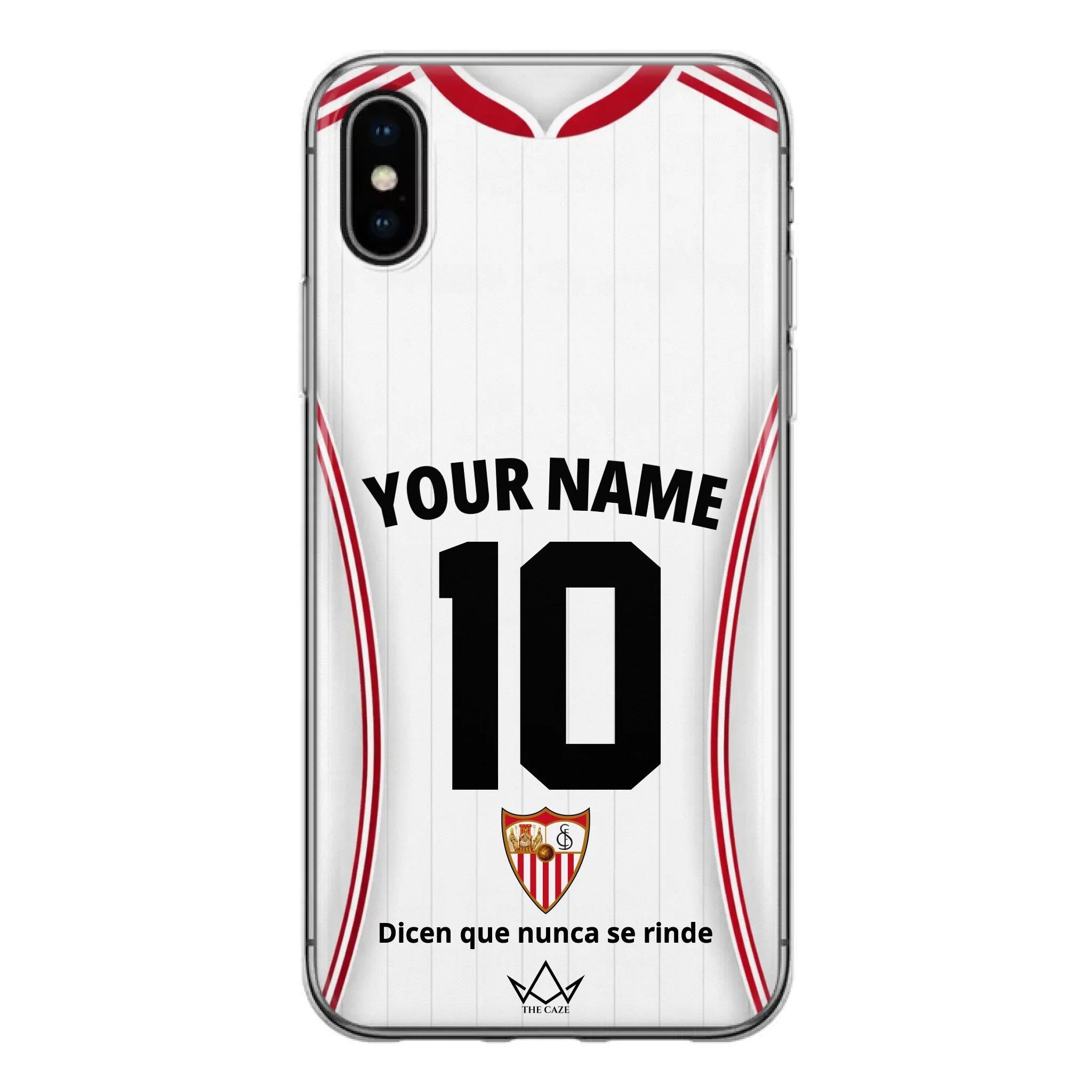 Funda de iPhone personalizada de fútbol del Sevilla FC