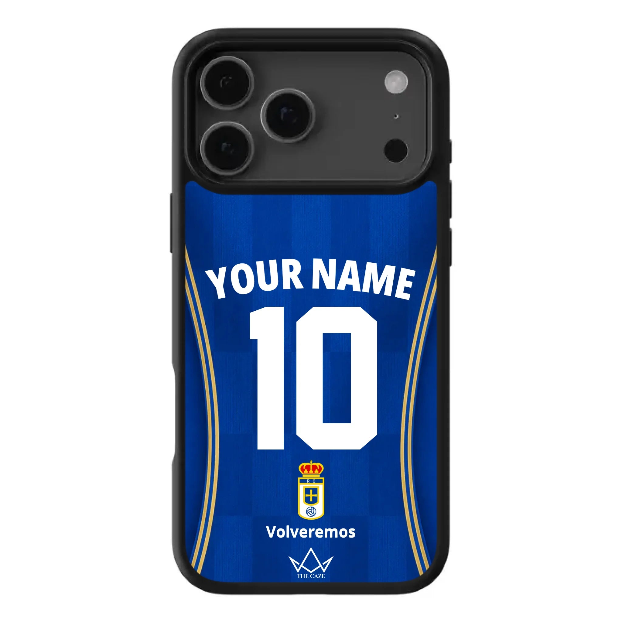 Coque iPhone personnalisée Football Real Oviedo