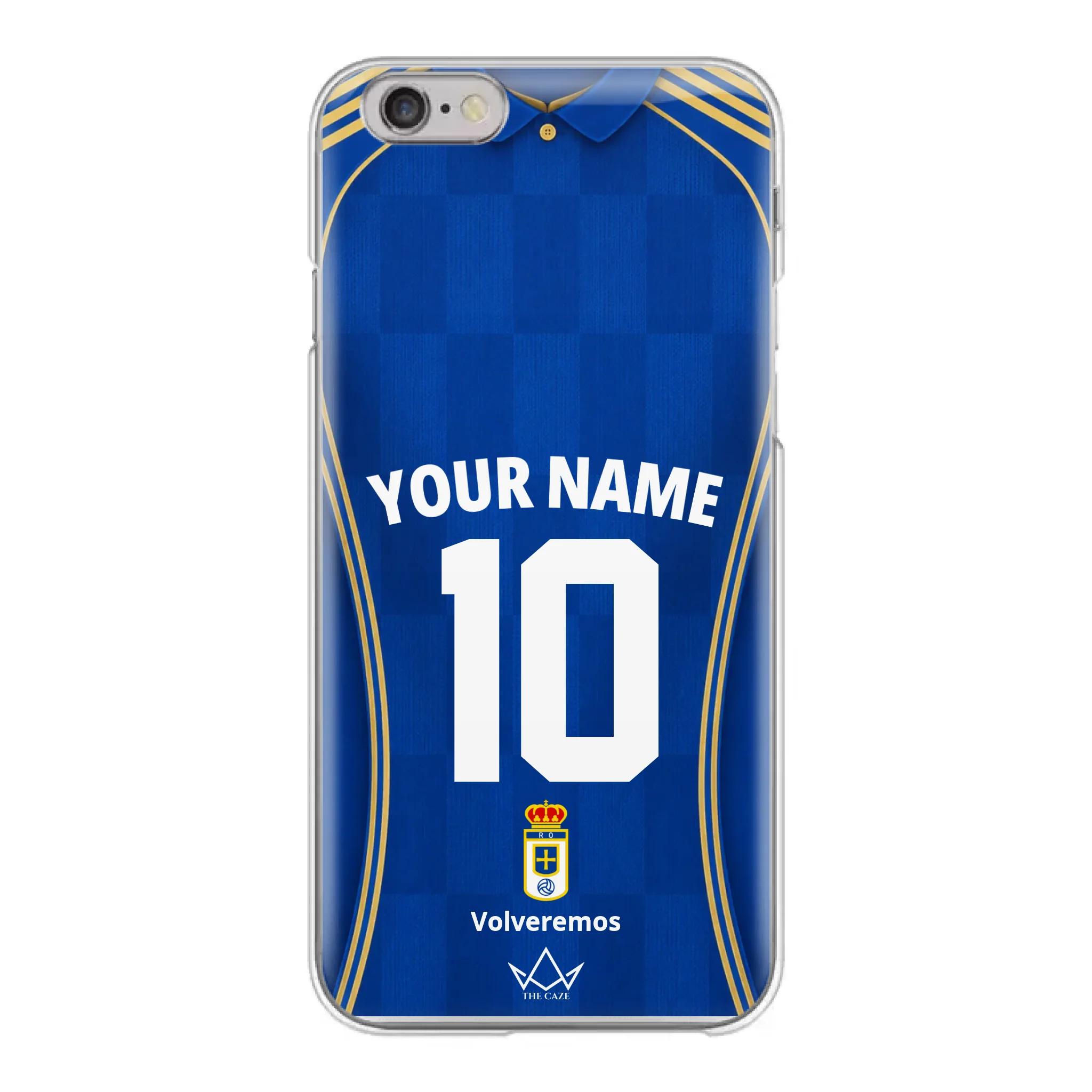 Coque iPhone personnalisée Football Real Oviedo