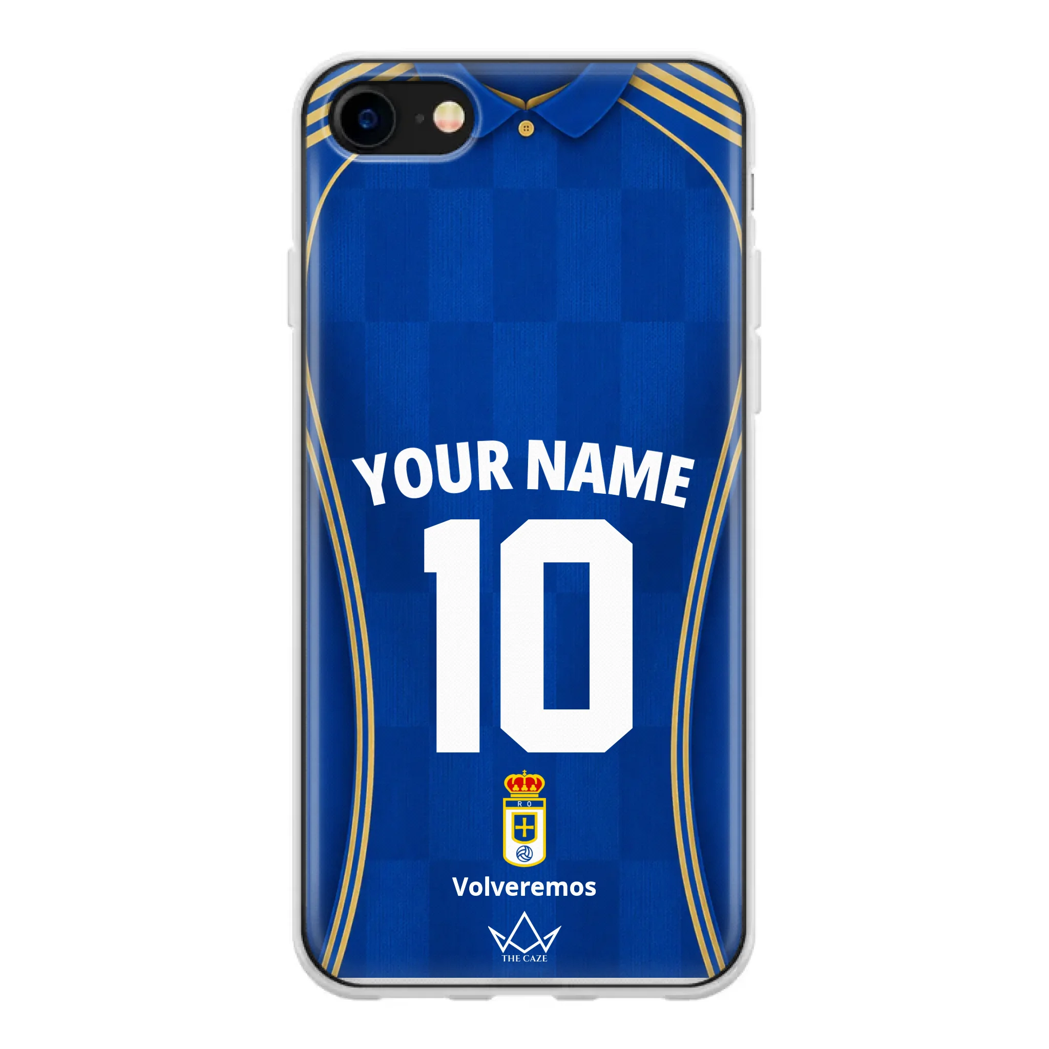 Coque iPhone personnalisée Football Real Oviedo