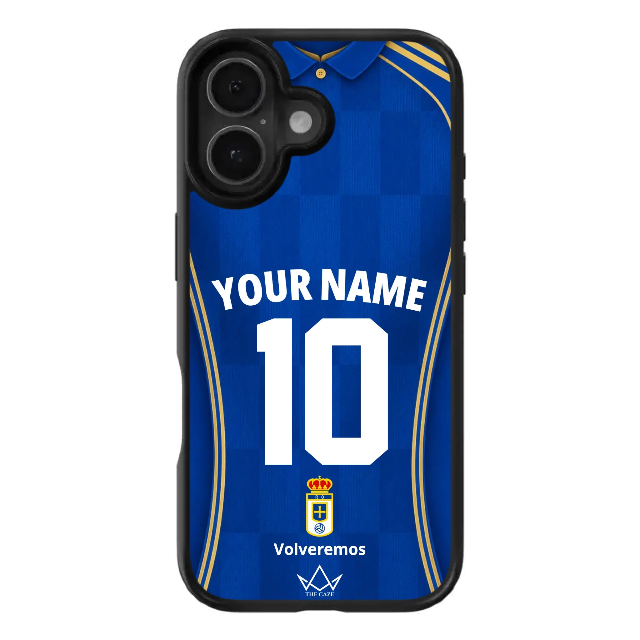Coque iPhone personnalisée Football Real Oviedo