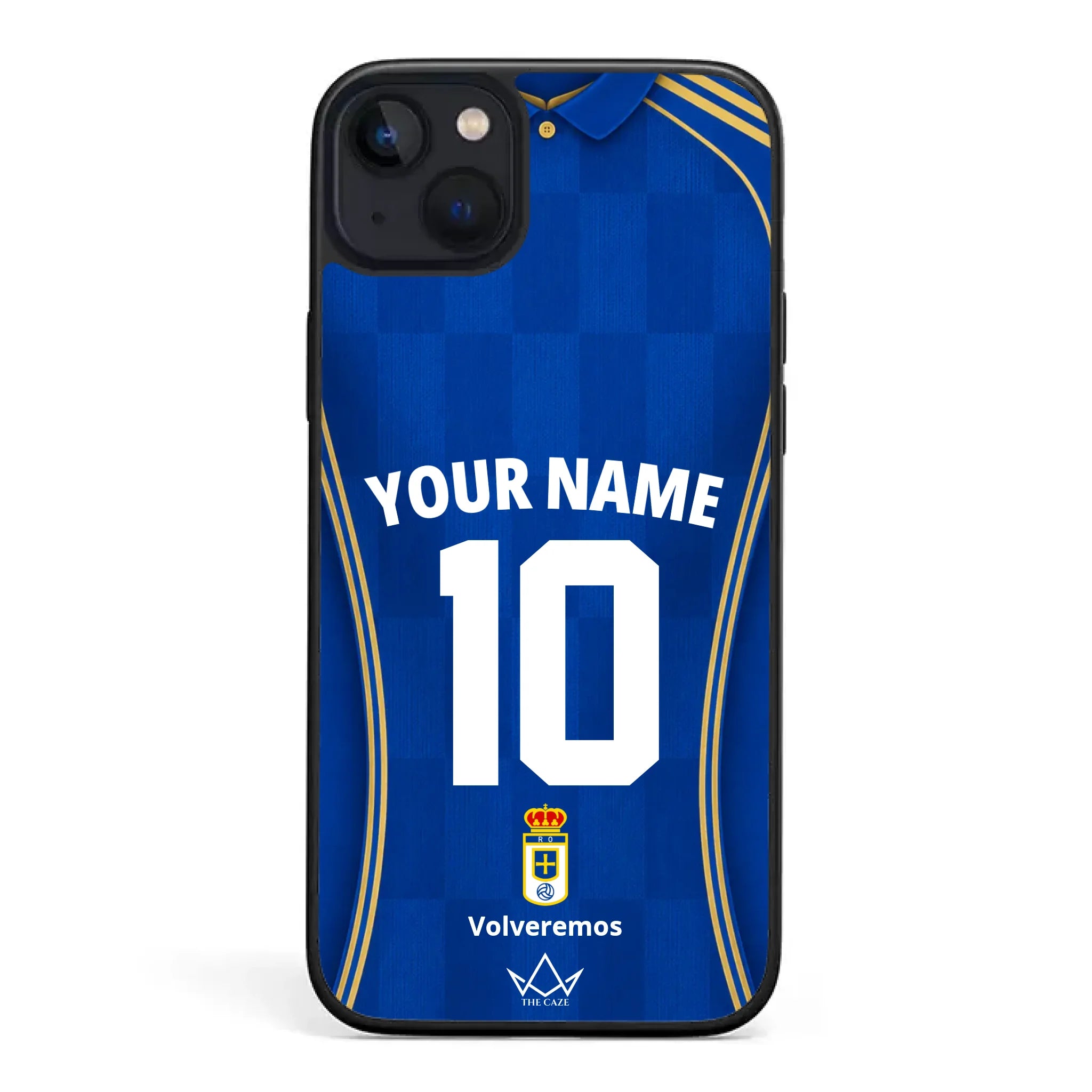 Coque iPhone personnalisée Football Real Oviedo