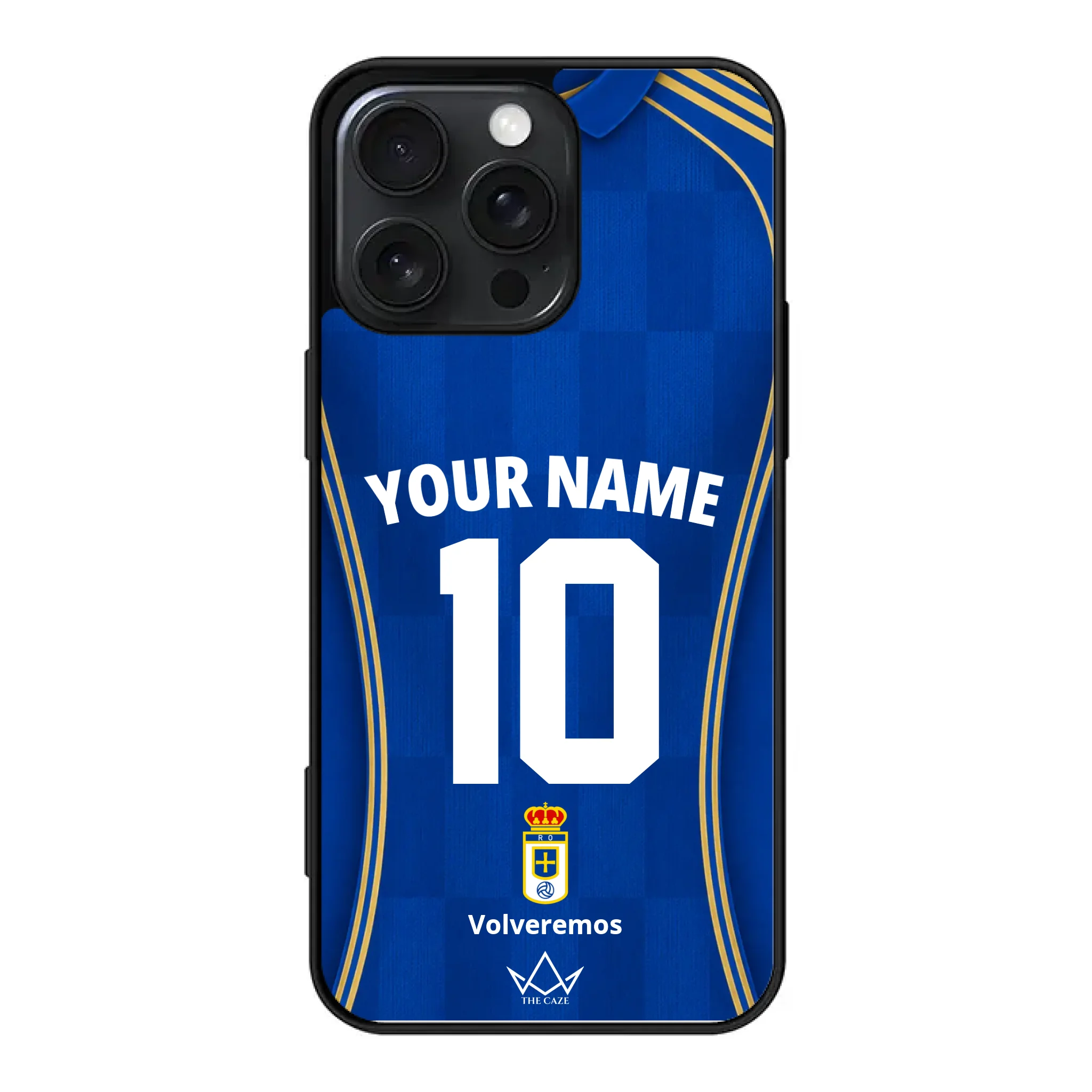 Coque iPhone personnalisée Football Real Oviedo