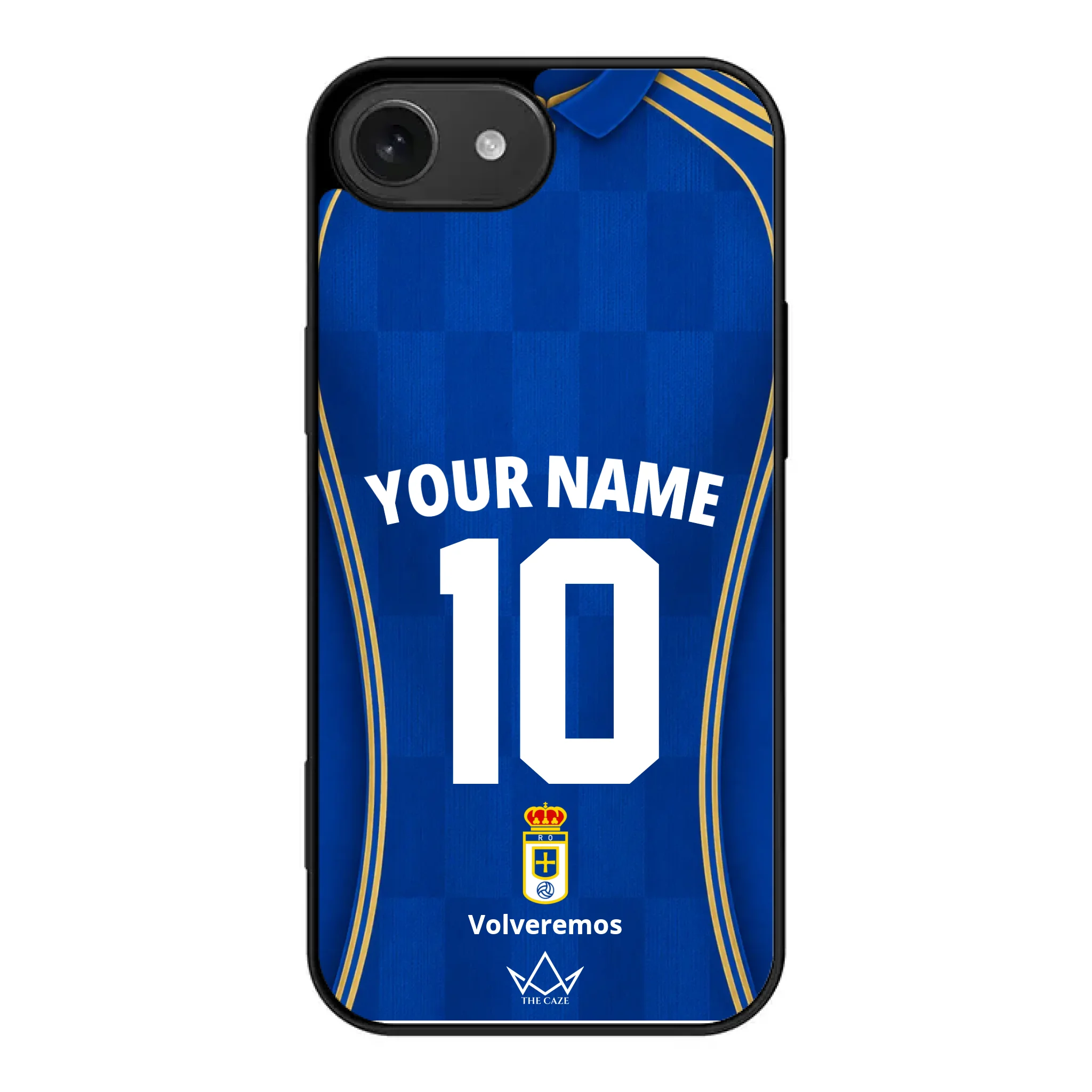 Coque iPhone personnalisée Football Real Oviedo